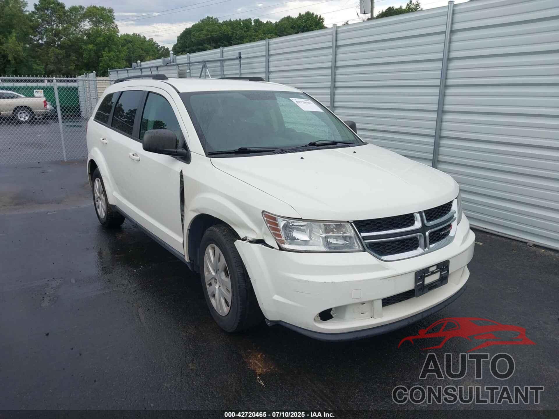 DODGE JOURNEY 2016 - 3C4PDCAB2GT230950