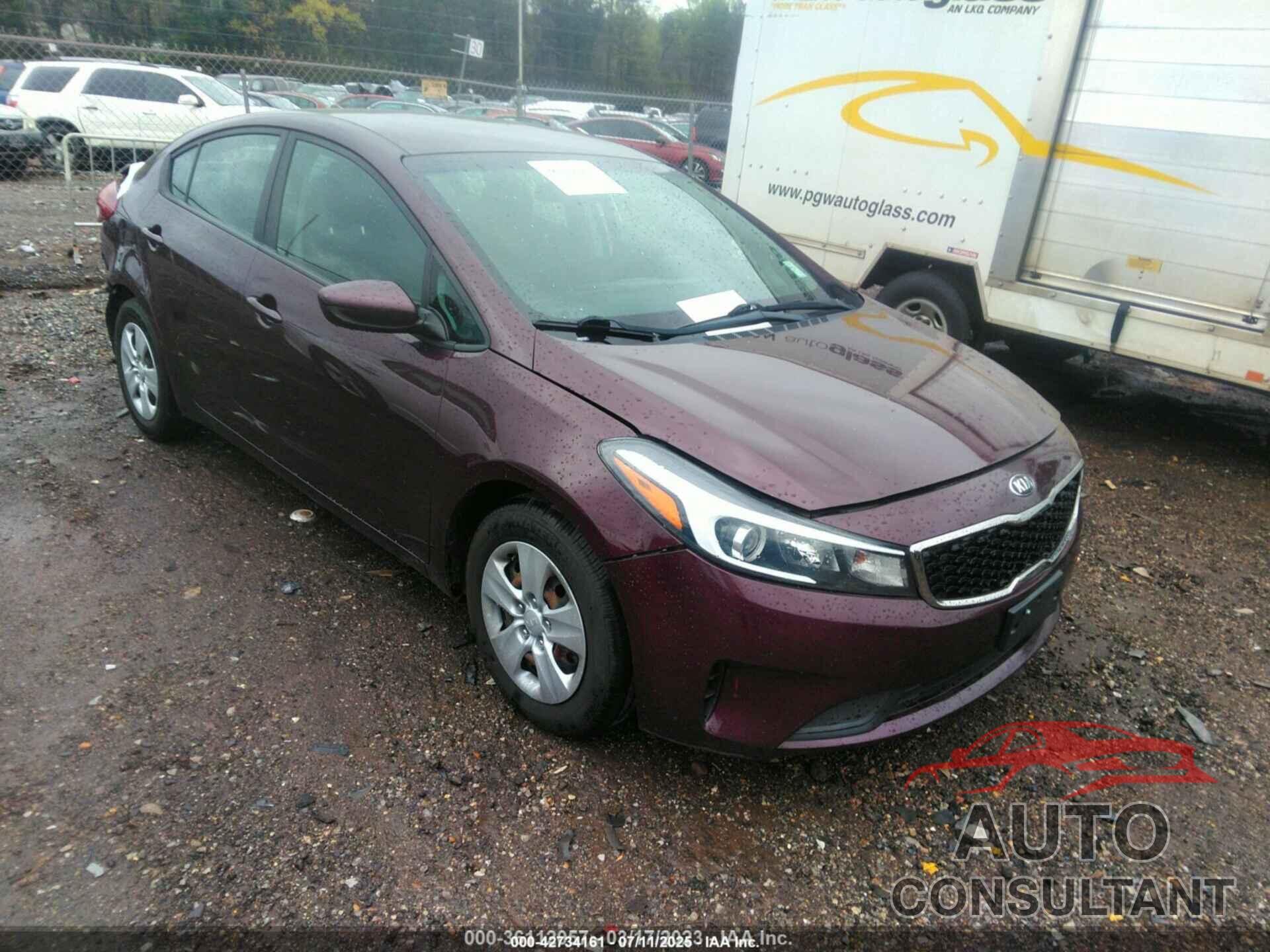 KIA FORTE 2018 - 3KPFL4A71JE194437
