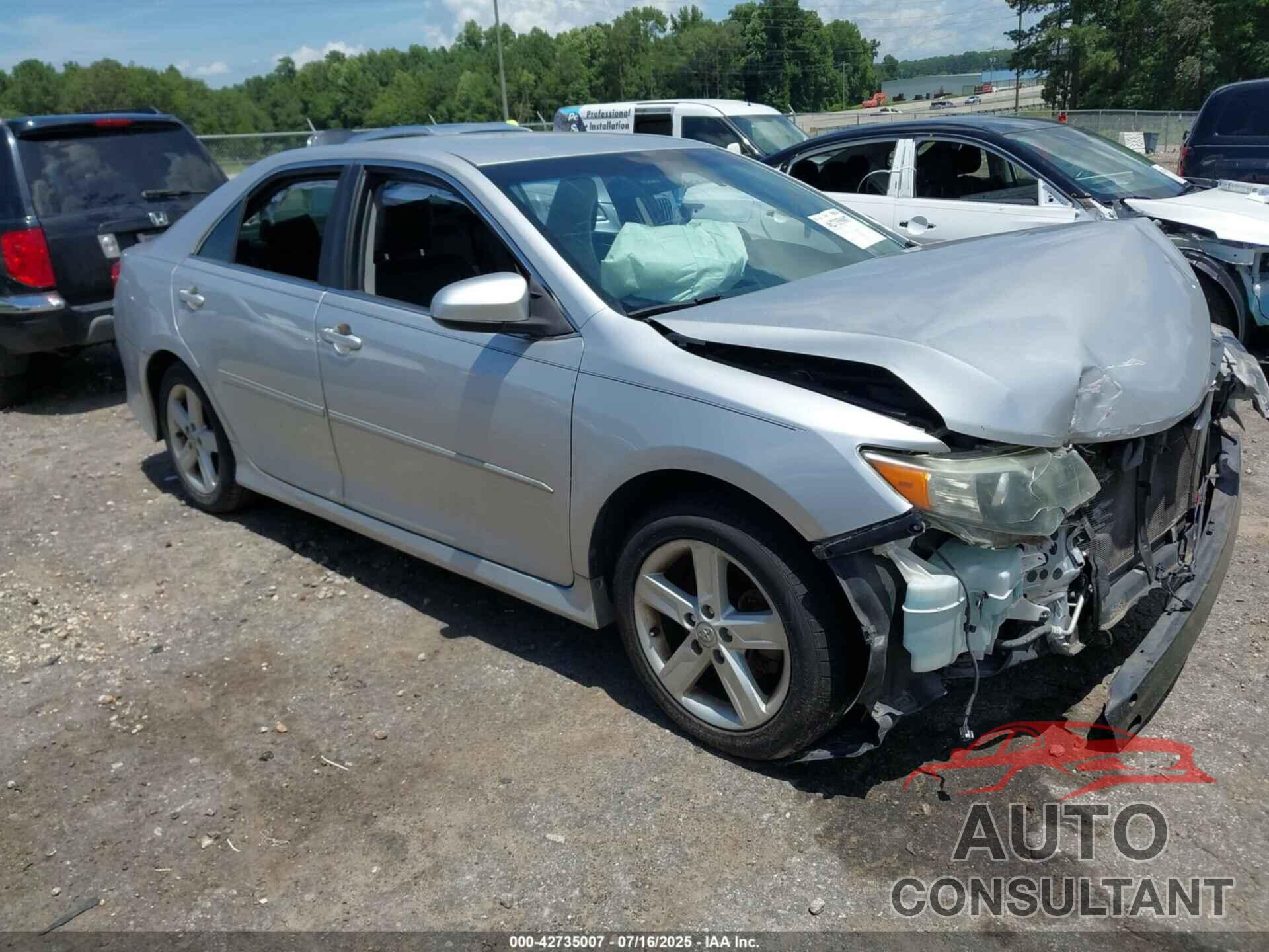 TOYOTA CAMRY 2013 - 4T1BF1FK3DU666348