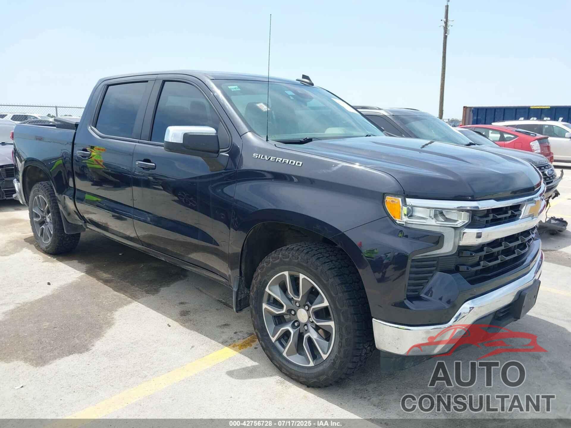 CHEVROLET SILVERADO 1500 2022 - 1GCPACED1NZ561688