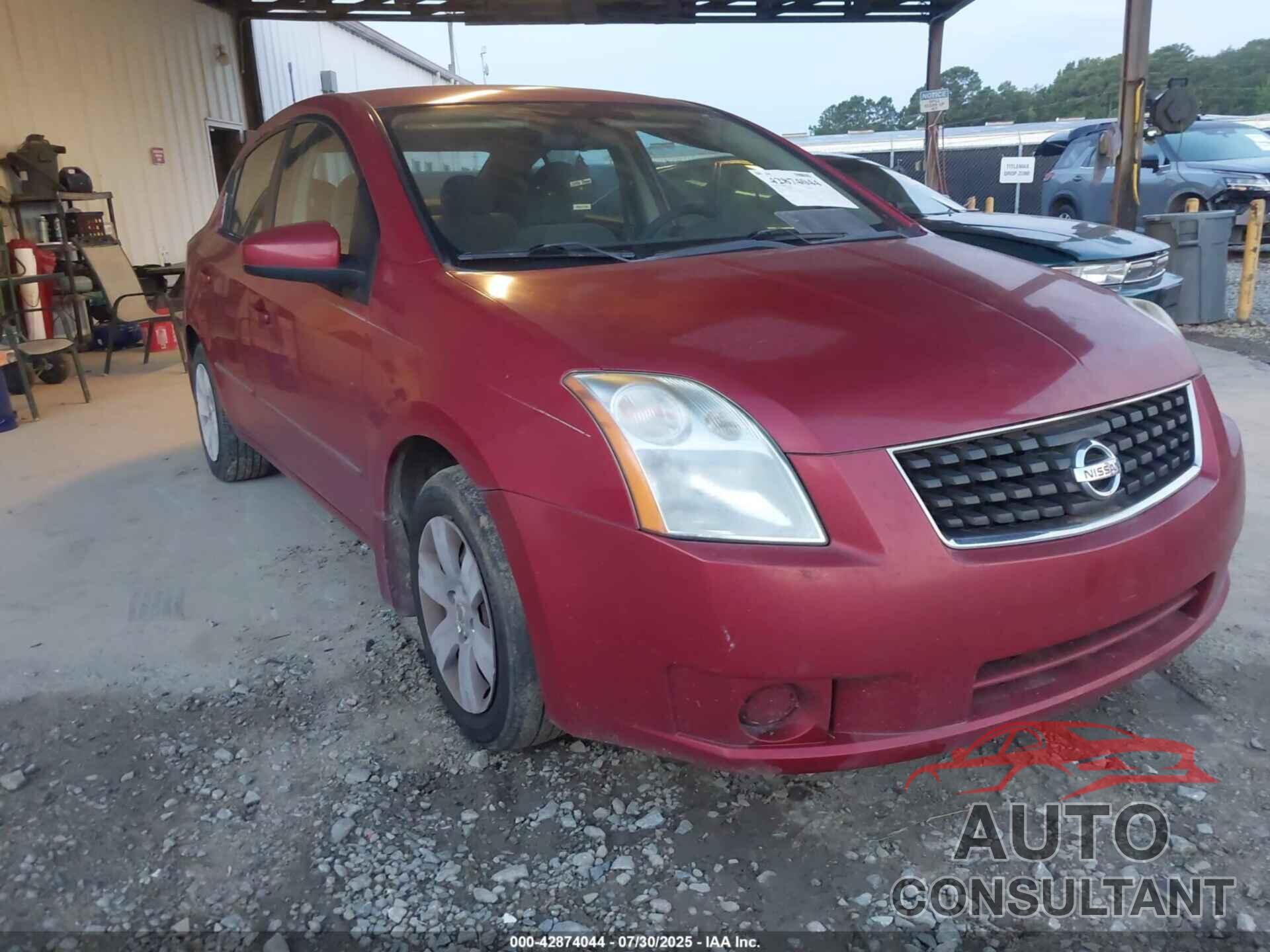 NISSAN SENTRA 2009 - 3N1AB61E09L620734