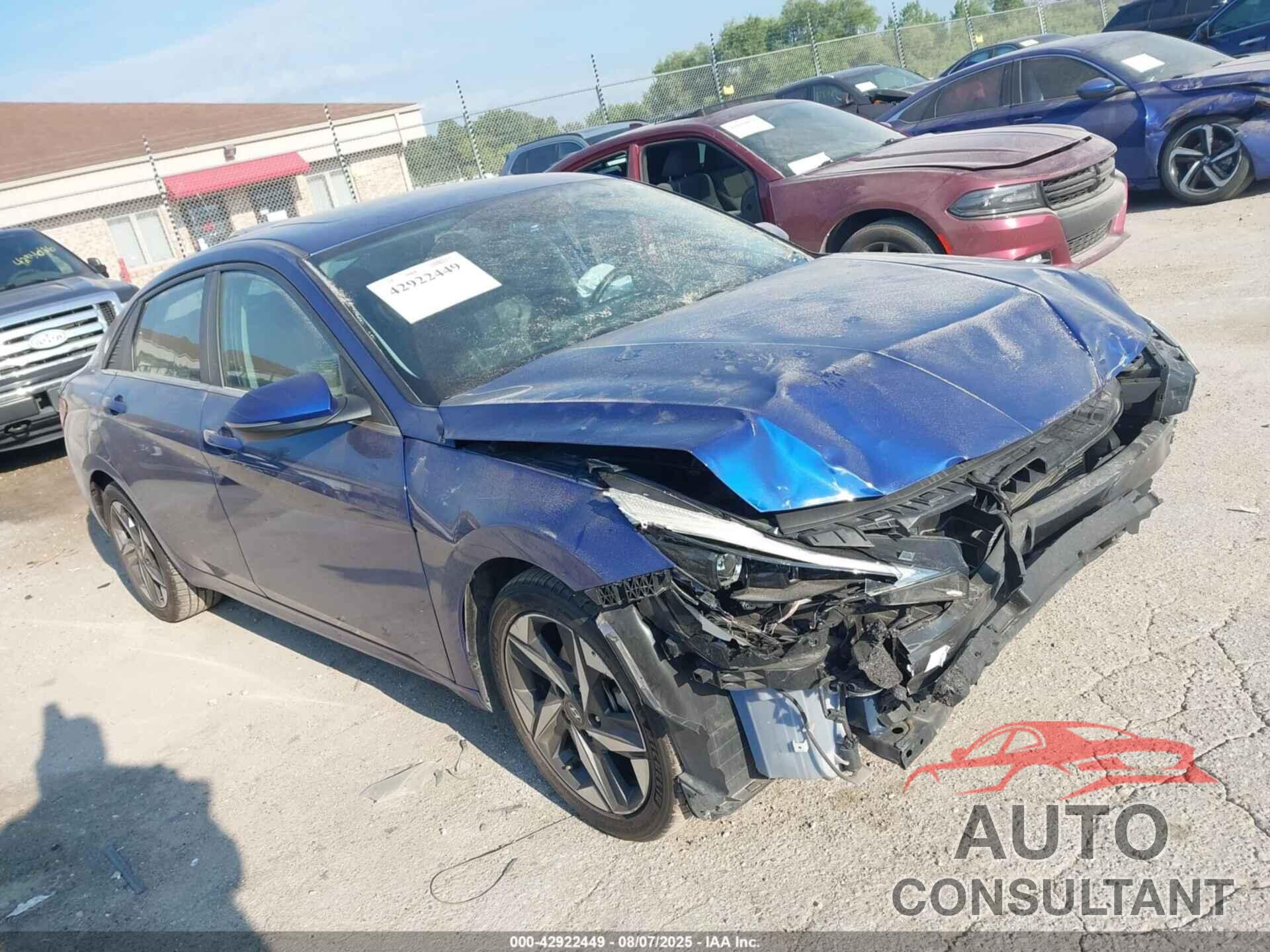 HYUNDAI ELANTRA 2022 - 5NPLP4AG0NH068529