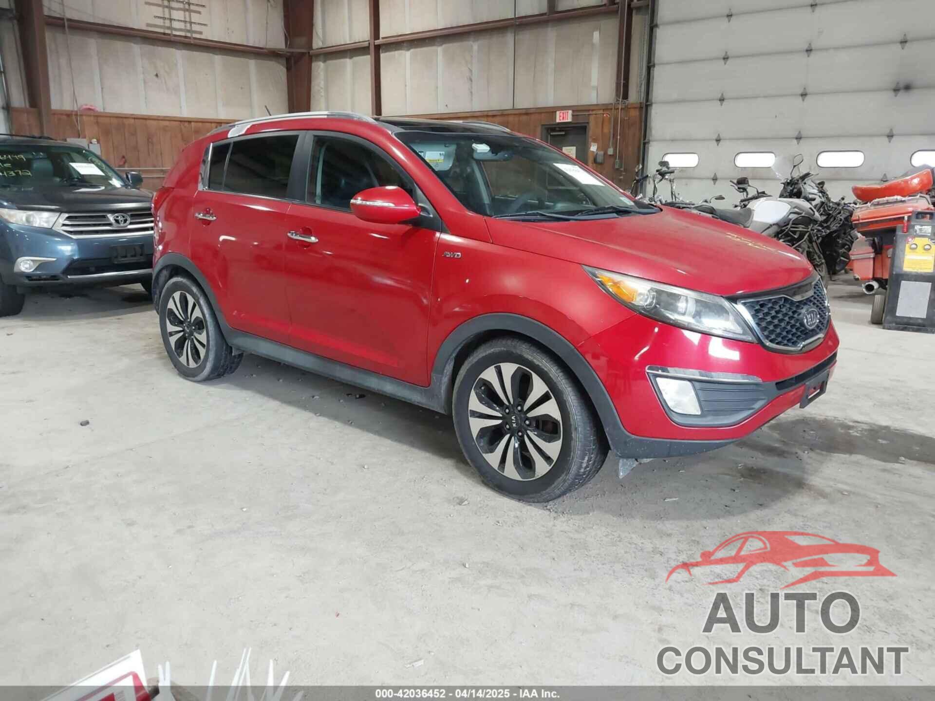 KIA SPORTAGE 2012 - KNDPCCA61C7175668