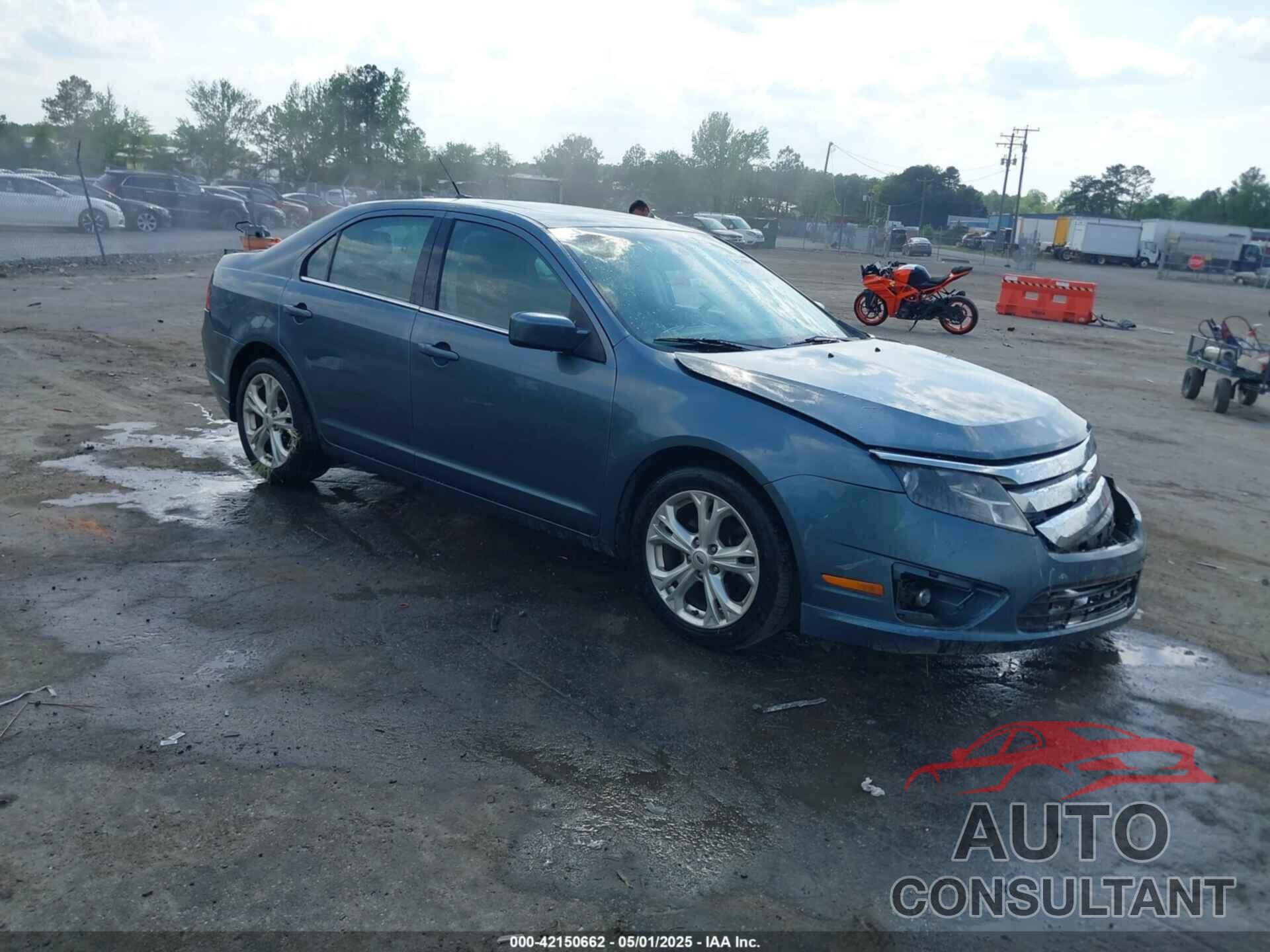 FORD FUSION 2012 - 3FAHP0HA1CR234444
