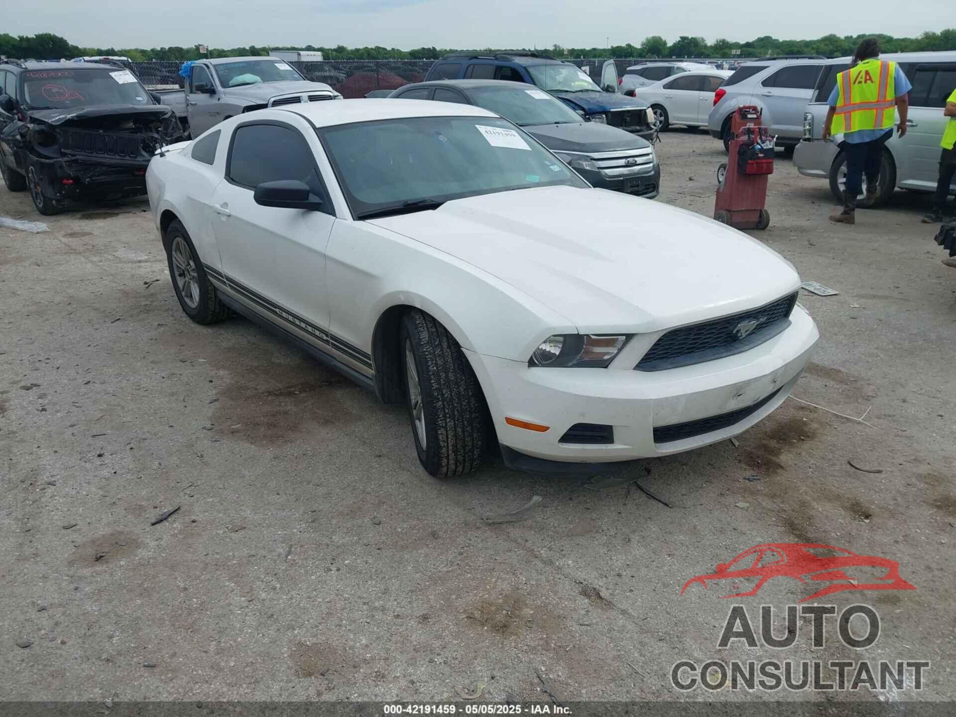 FORD MUSTANG 2012 - 1ZVBP8AM7C5267791