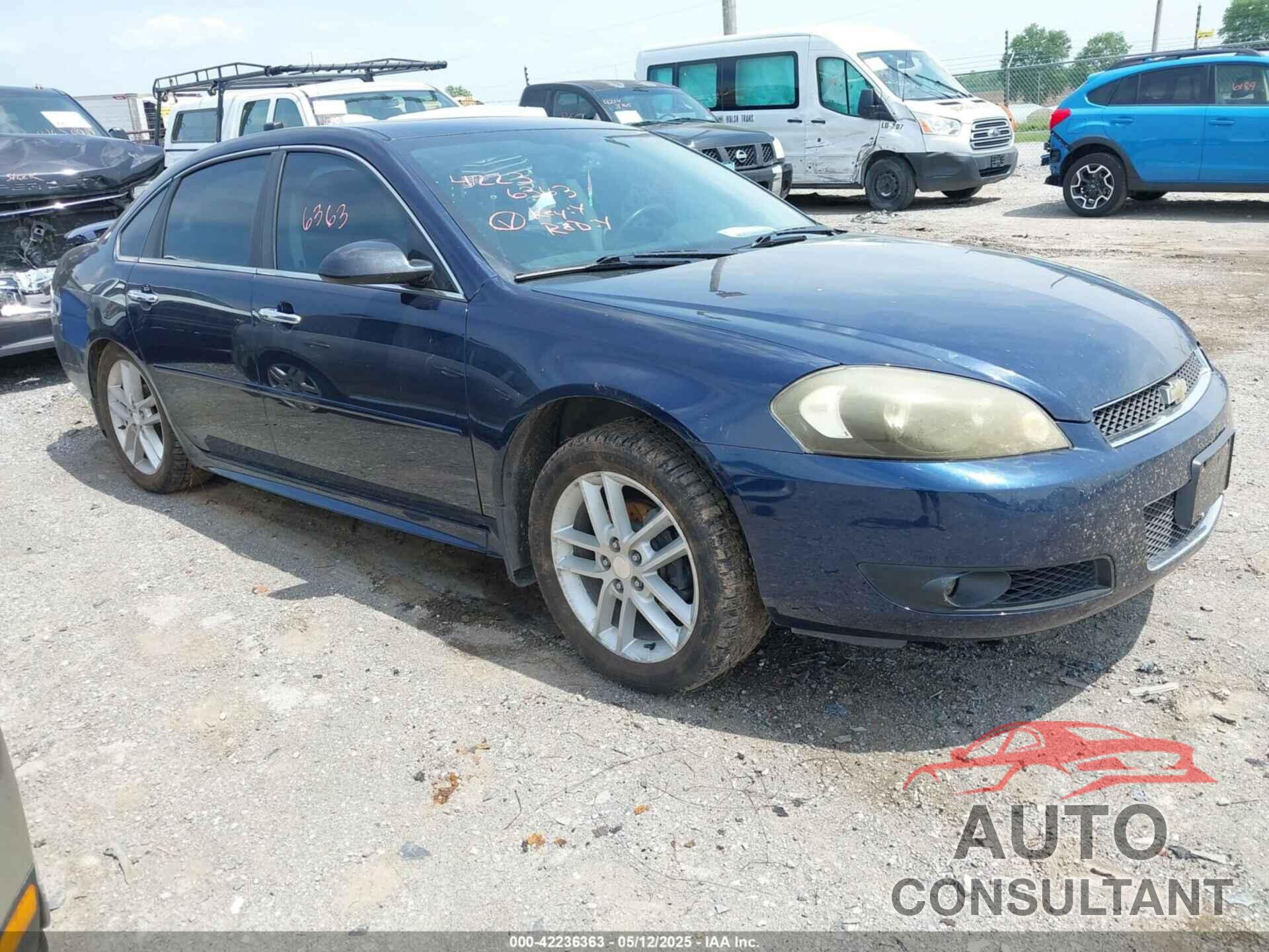 CHEVROLET IMPALA 2012 - 2G1WC5E39C1239212