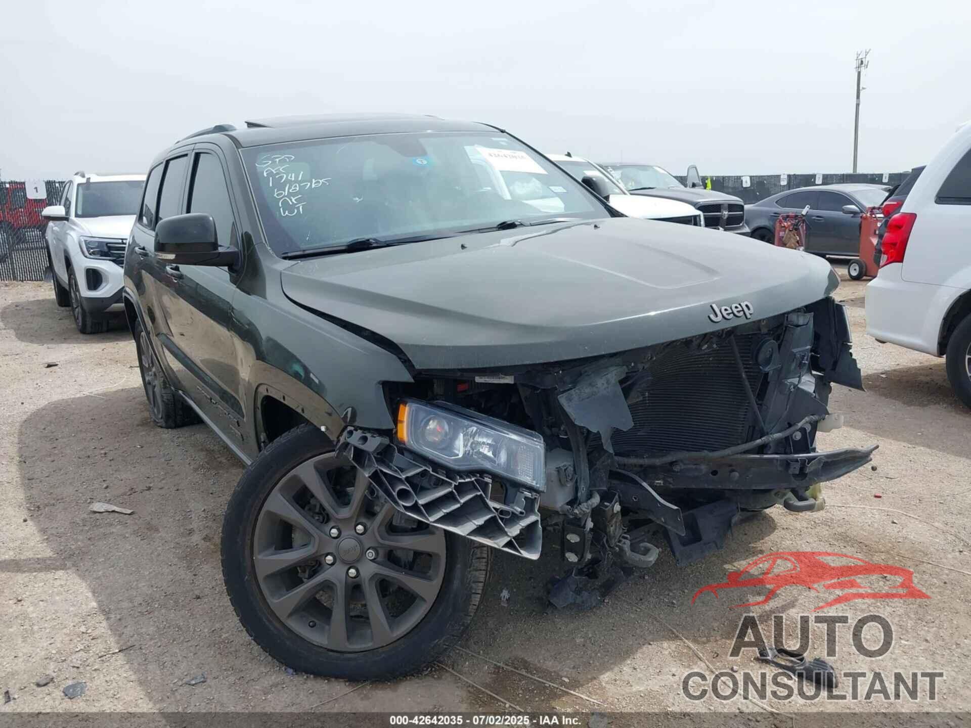 JEEP GRAND CHEROKEE 2016 - 1C4RJEBG7GC464133