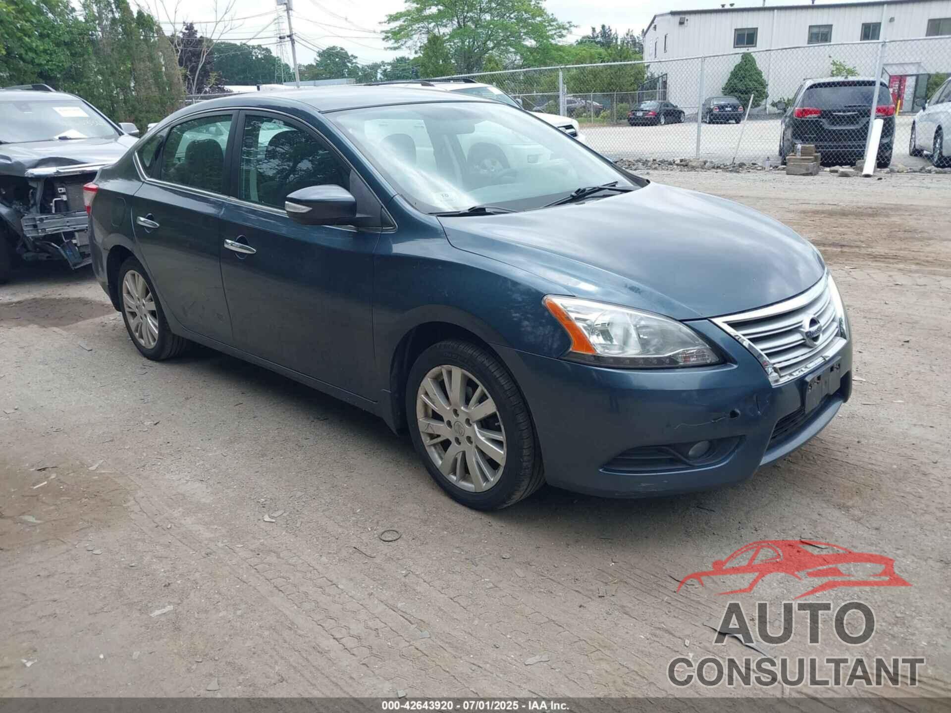 NISSAN SENTRA 2013 - 3N1AB7AP0DL674163
