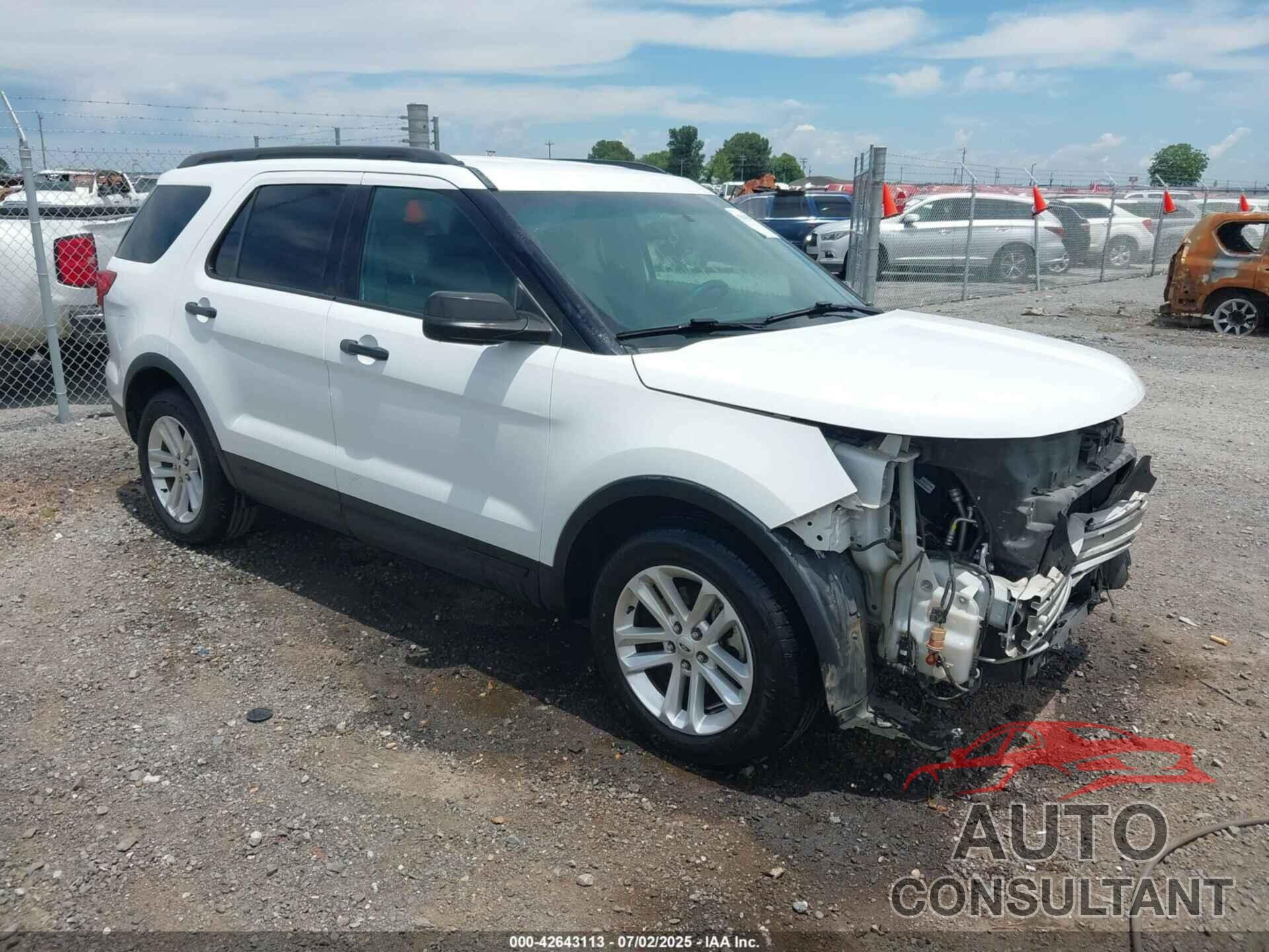 FORD EXPLORER 2016 - 1FM5K7B84GGA60579