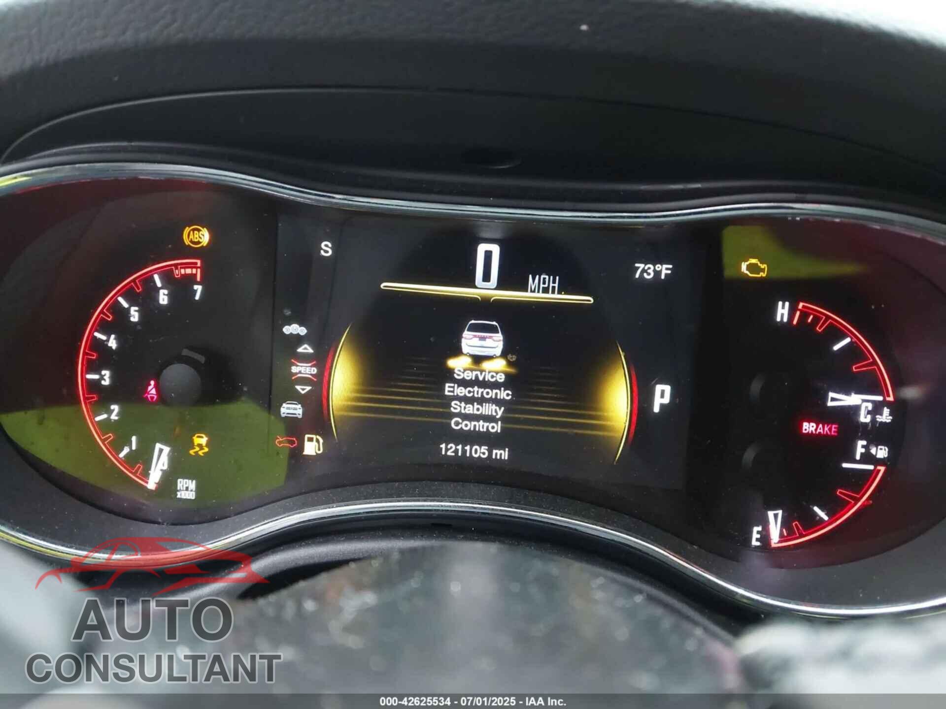 DODGE DURANGO 2017 - 1C4RDJAG0HC960877