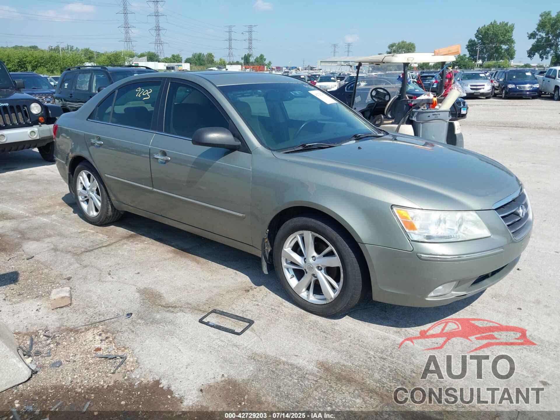 HYUNDAI SONATA 2009 - 5NPEU46C69H548927
