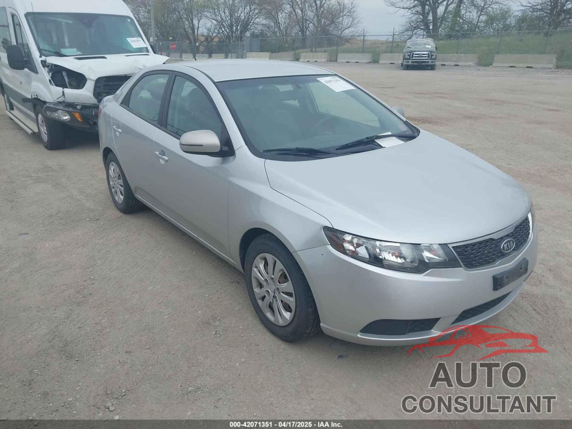 KIA FORTE 2012 - KNAFU4A25C5591601