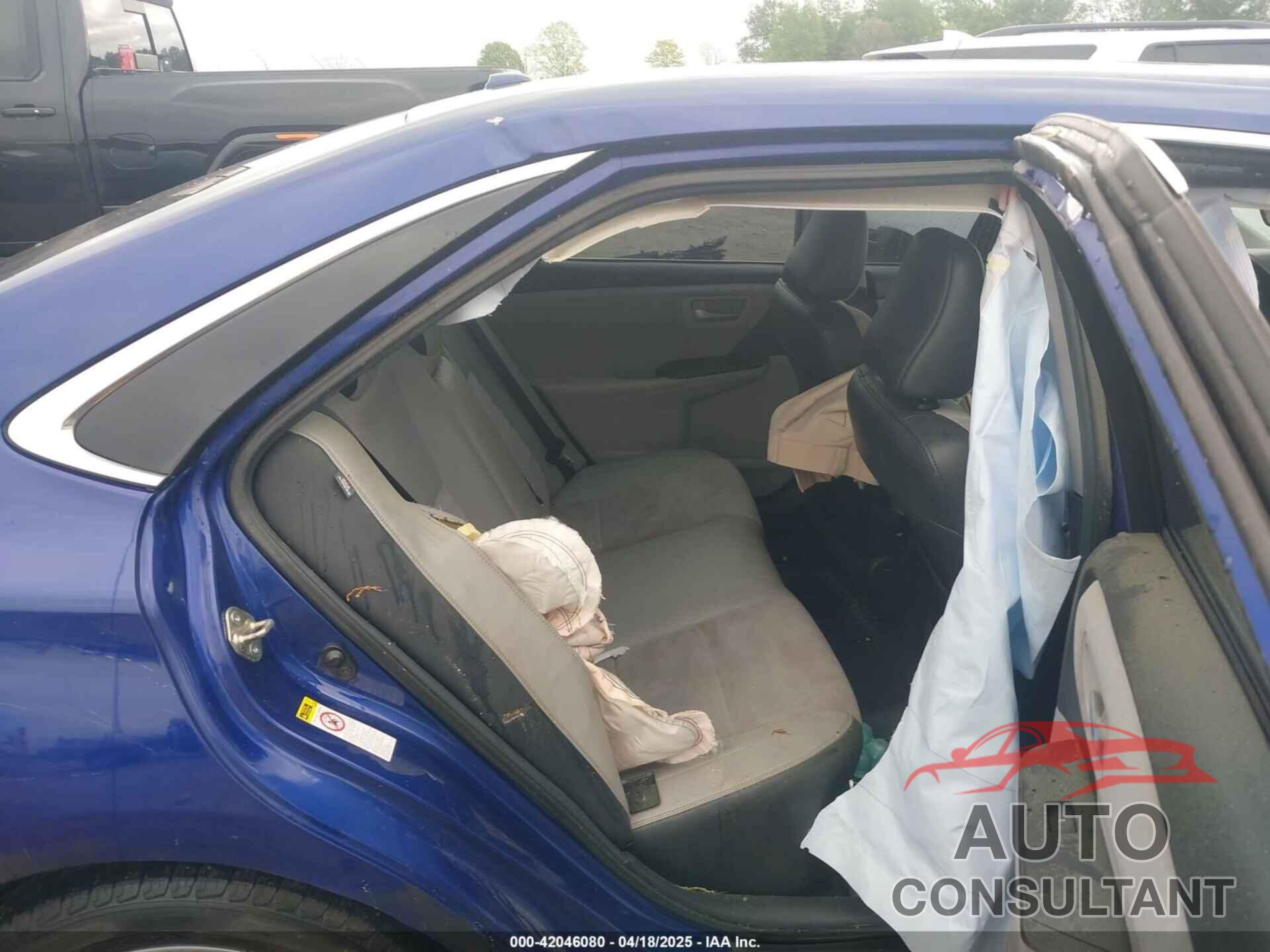 TOYOTA CAMRY 2015 - 4T1BF1FKXFU879185