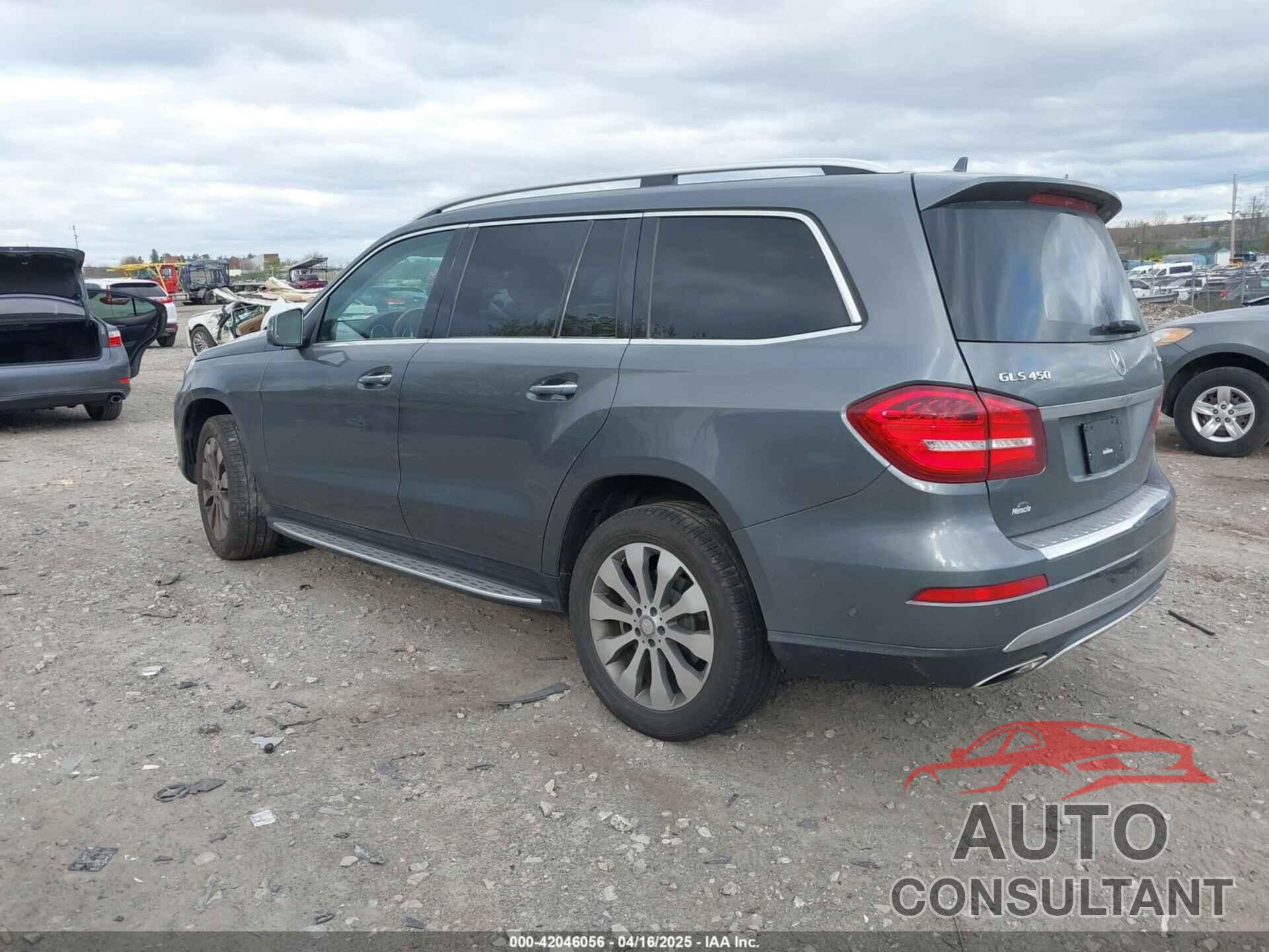 MERCEDES-BENZ GLS 450 2017 - 4JGDF6EE3HA868406