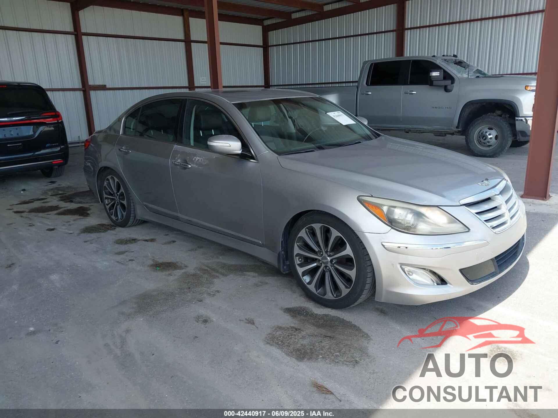 HYUNDAI GENESIS 2012 - KMHGC4DH6CU204825