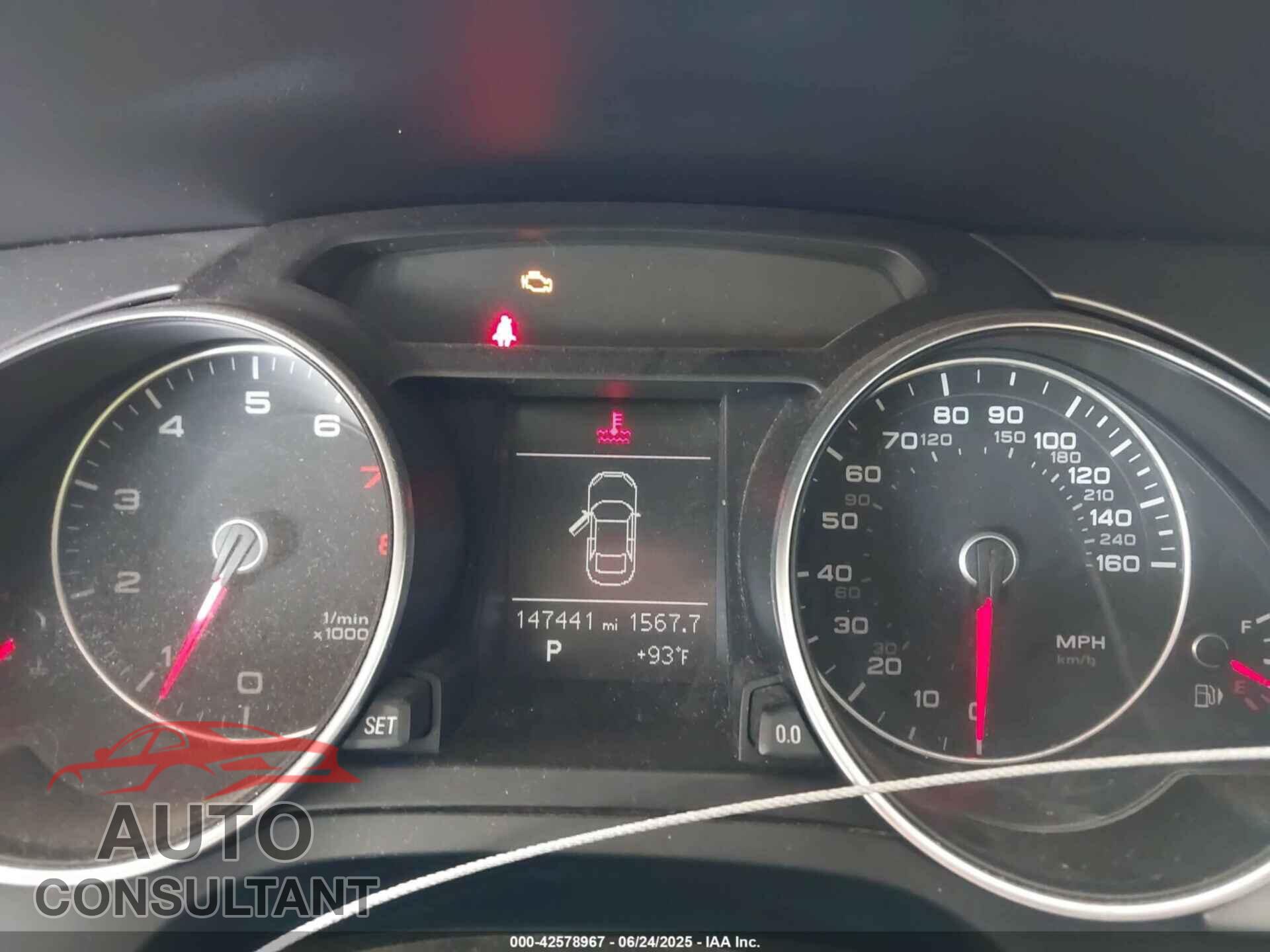 AUDI A5 2014 - WAULFAFR5EA045103