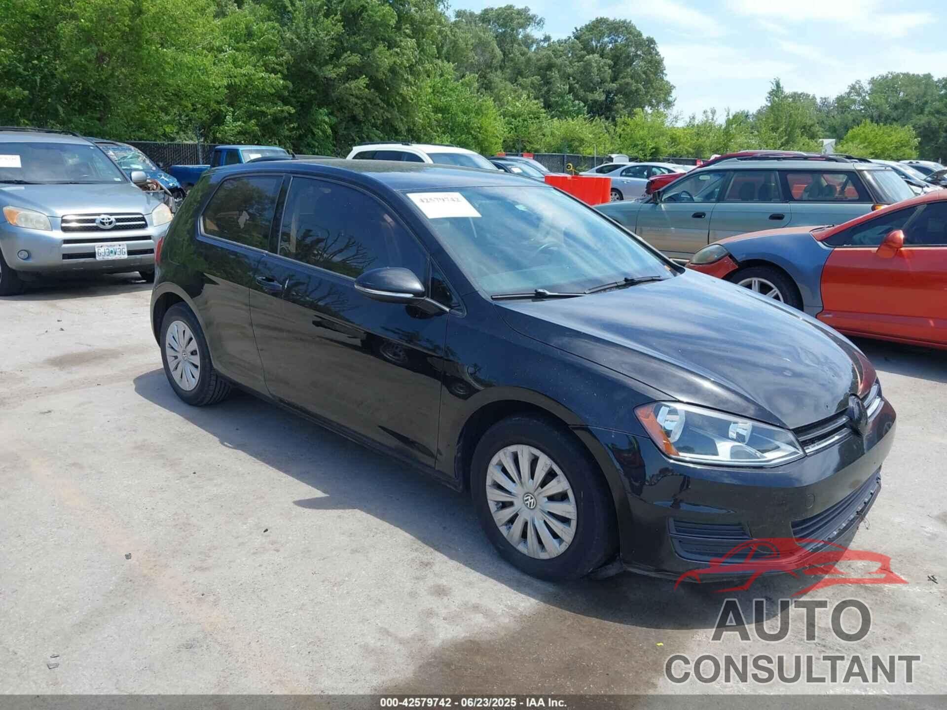 VOLKSWAGEN GOLF 2015 - 3VW817AU2FM018190