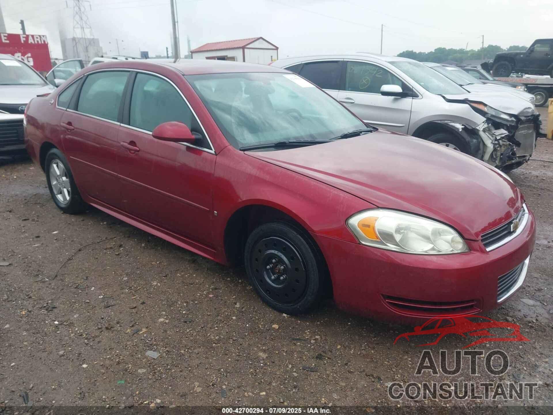 CHEVROLET IMPALA 2009 - 2G1WT57KX91217989