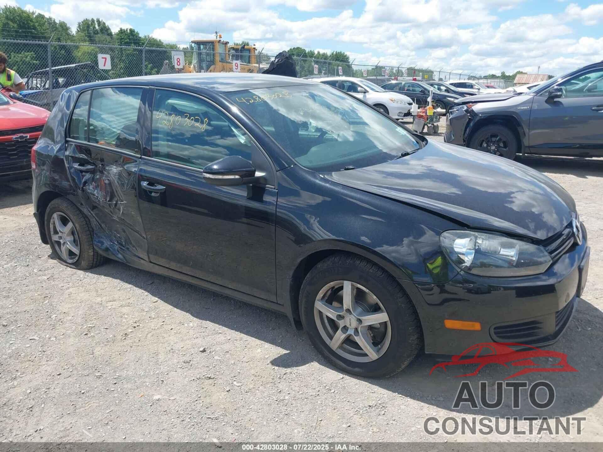 VOLKSWAGEN GOLF 2012 - WVWDB7AJ4CW322749