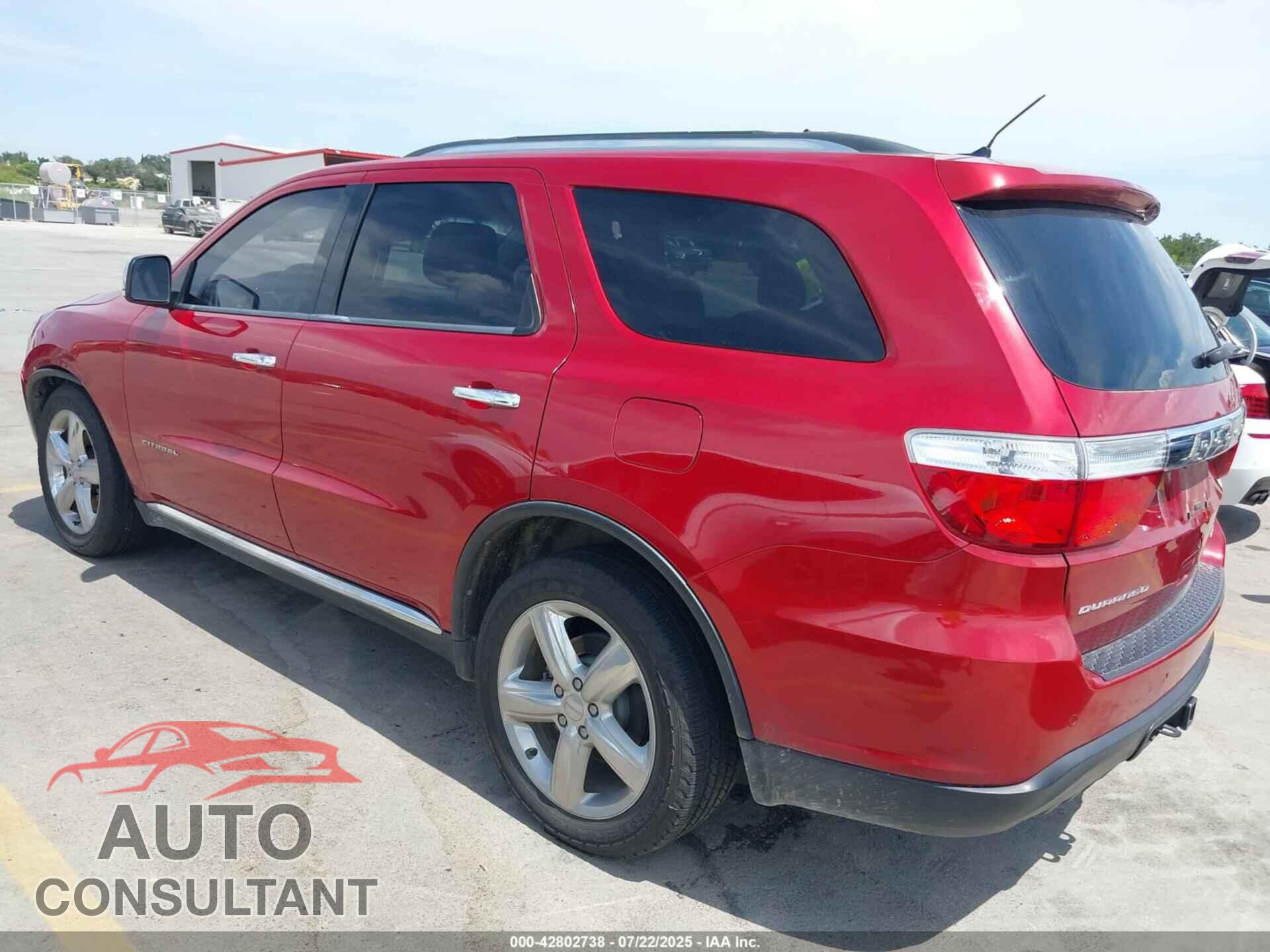 DODGE DURANGO 2011 - 1D4RD5GG2BC648195