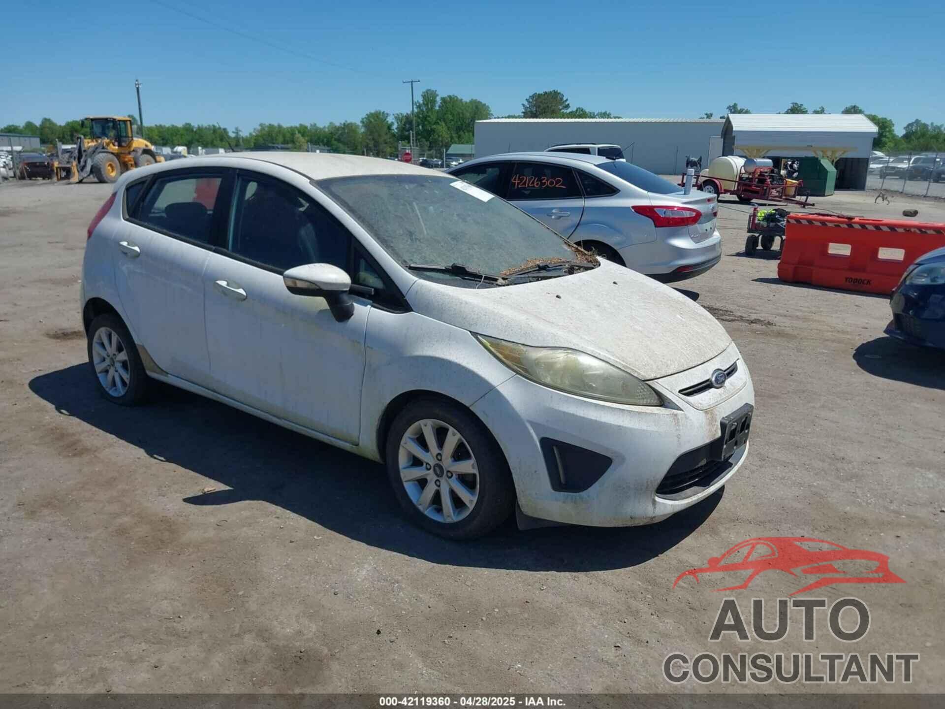 FORD FIESTA 2013 - 3FADP4EJ0DM109816