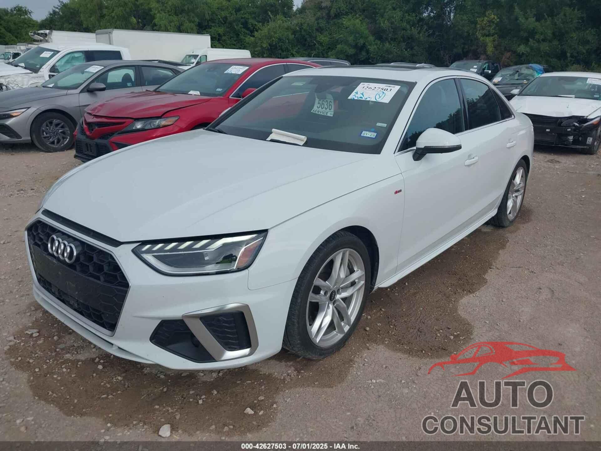 AUDI A4 2023 - WAUEAAF41PN010324