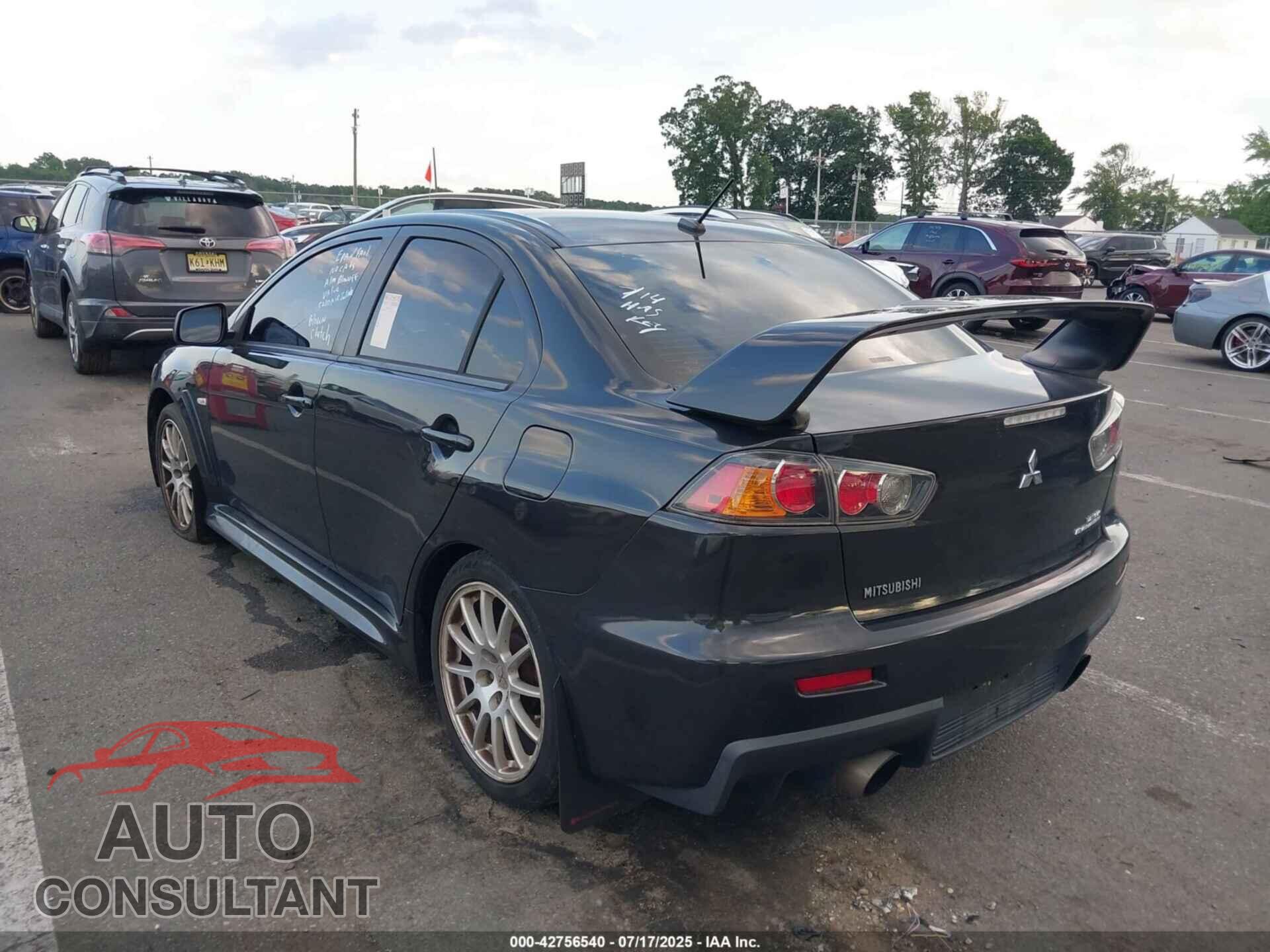 MITSUBISHI LANCER EVOLUTION 2014 - JA32W8FV4EU024695