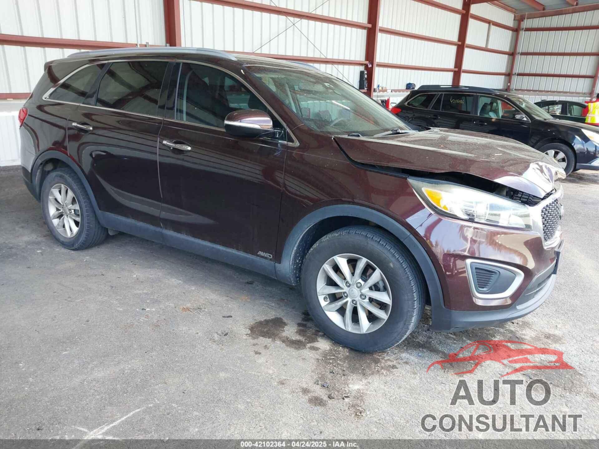 KIA SORENTO 2016 - 5XYPGDA31GG025732