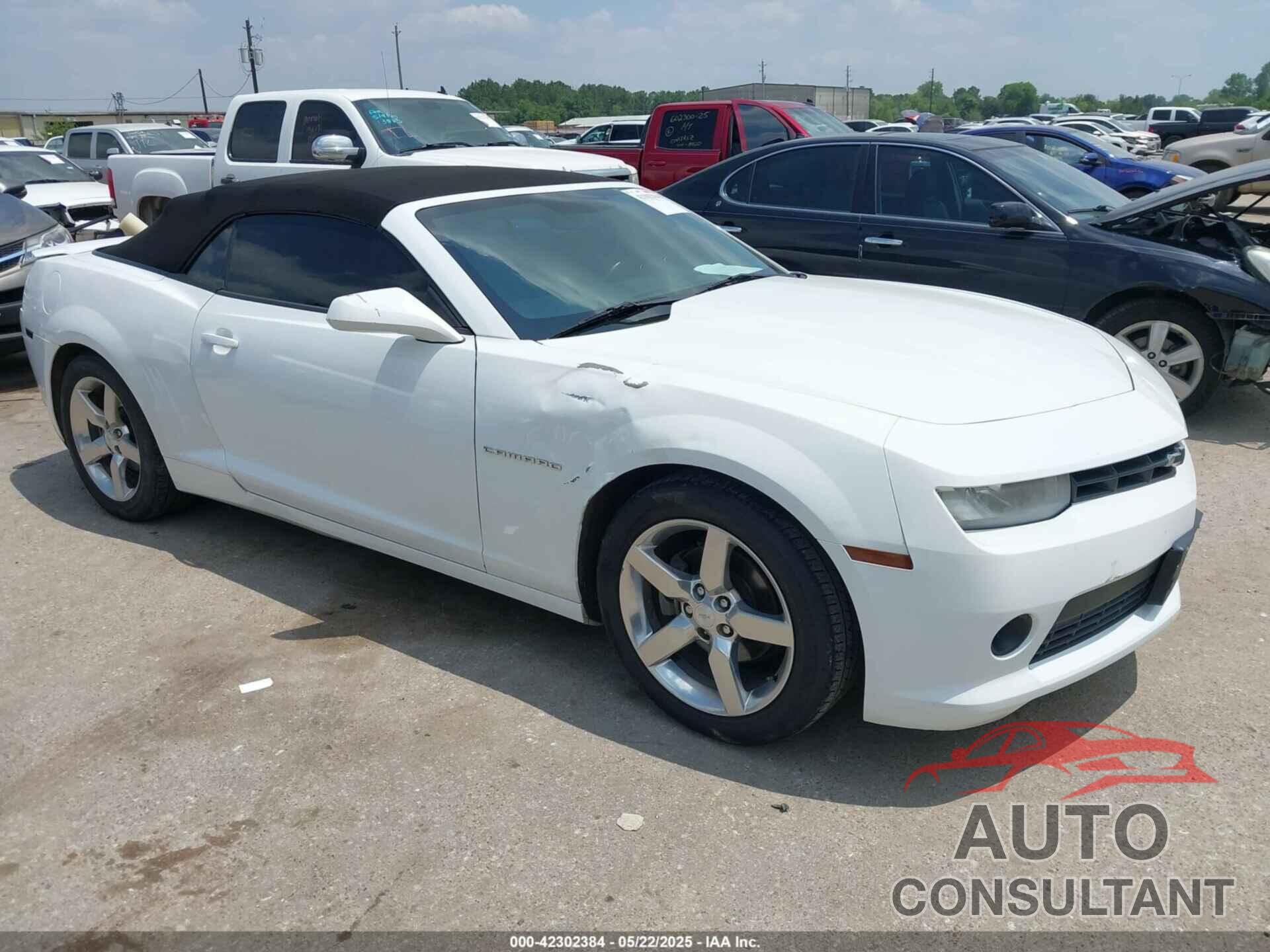 CHEVROLET CAMARO 2014 - 2G1FB3D3XE9153632