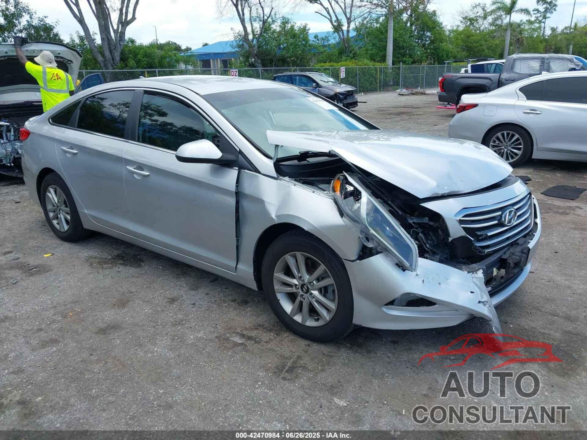 HYUNDAI SONATA 2016 - 5NPE24AF2GH330116