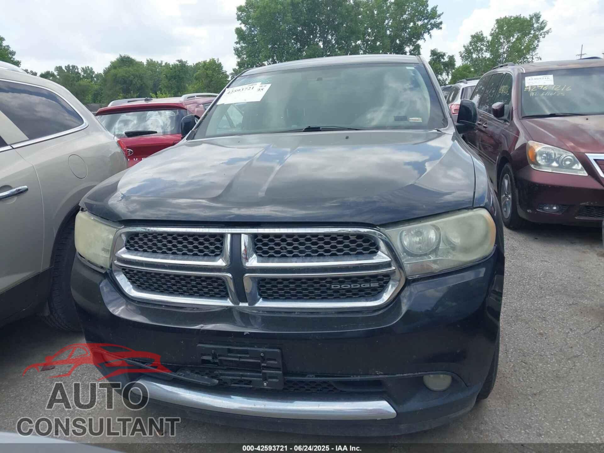 DODGE DURANGO 2011 - 1D4RE2GG3BC684781
