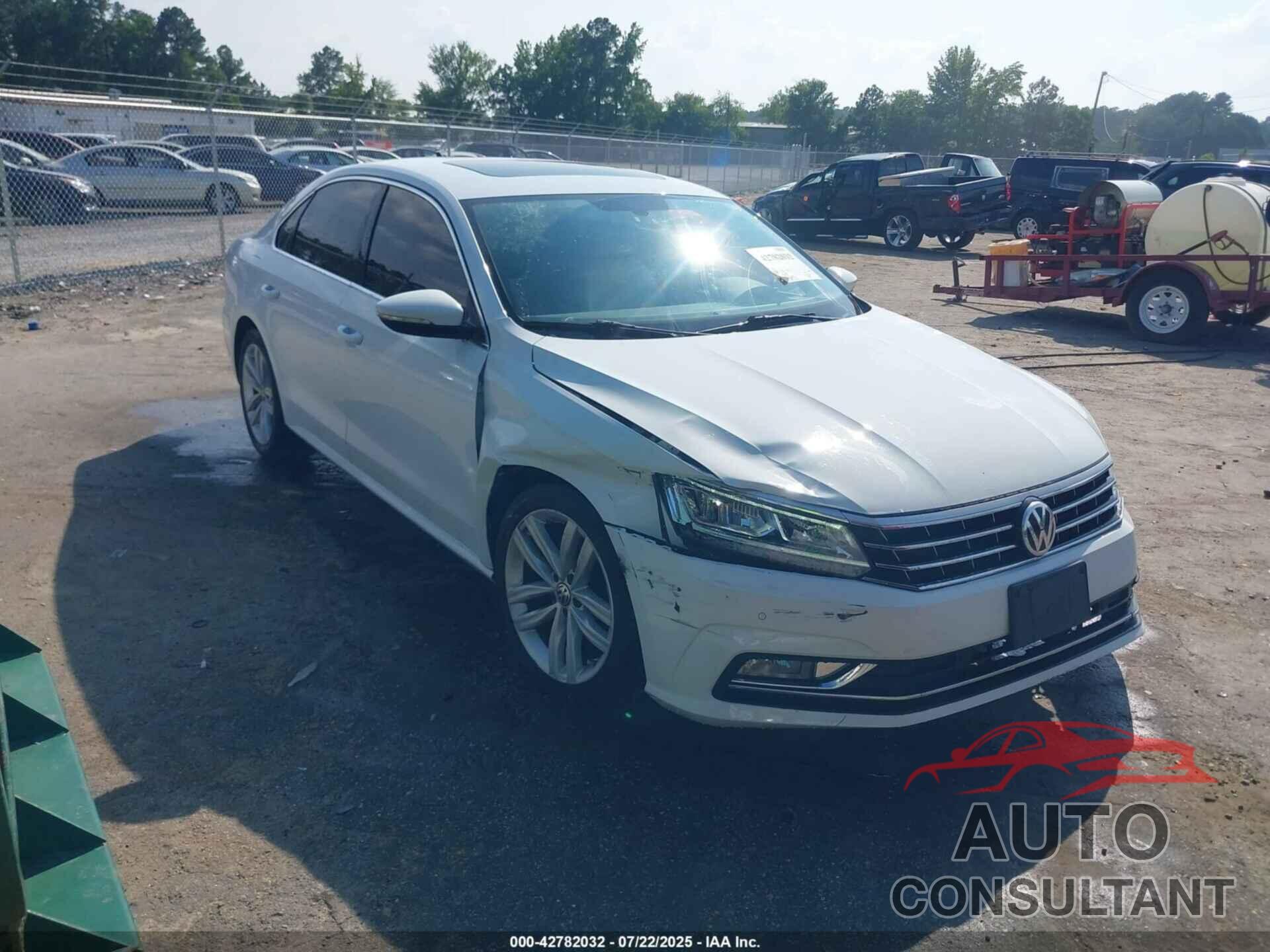 VOLKSWAGEN PASSAT 2018 - 1VWBA7A3XJC012953
