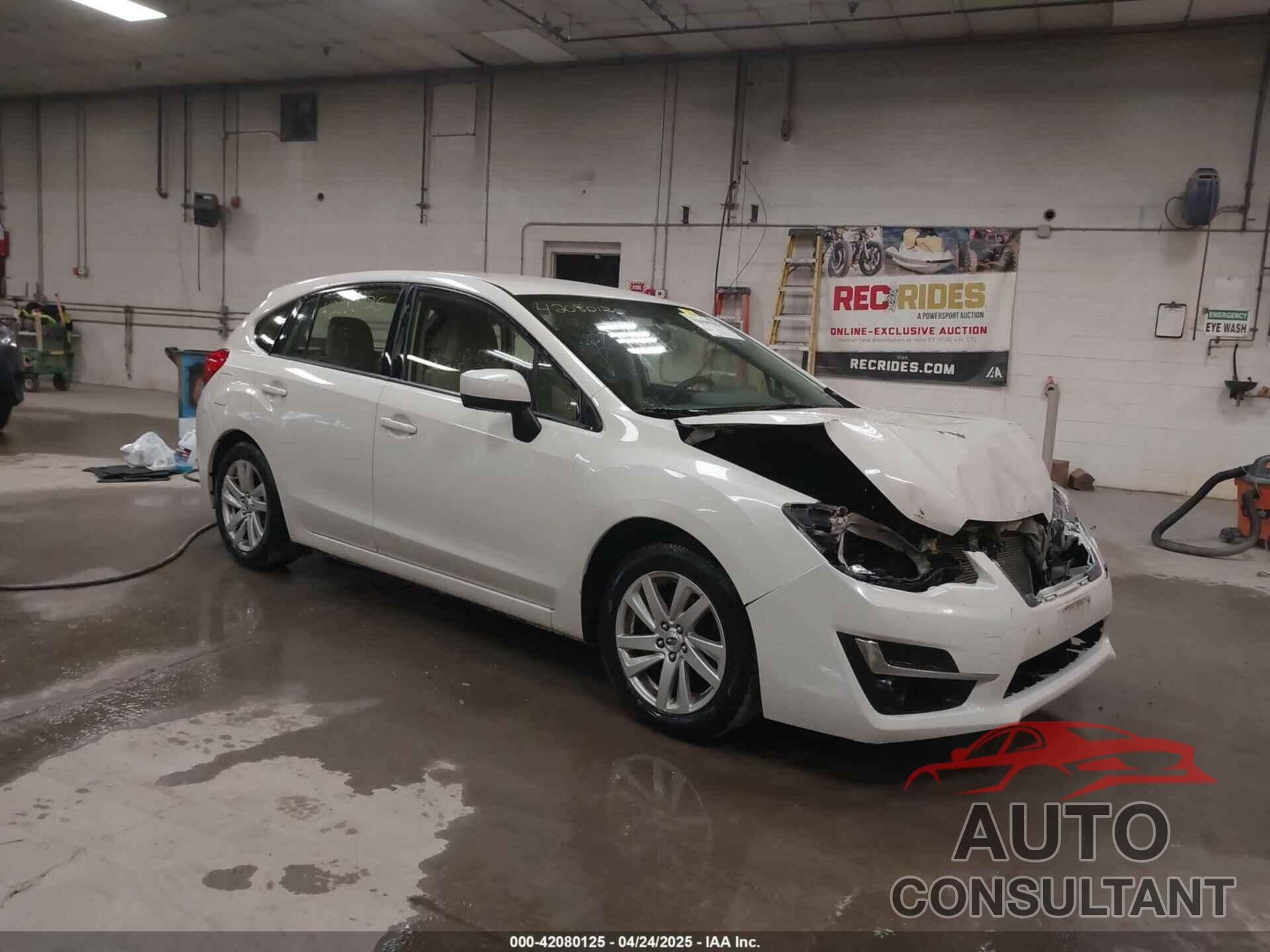 SUBARU IMPREZA 2016 - JF1GPAB66G8278128