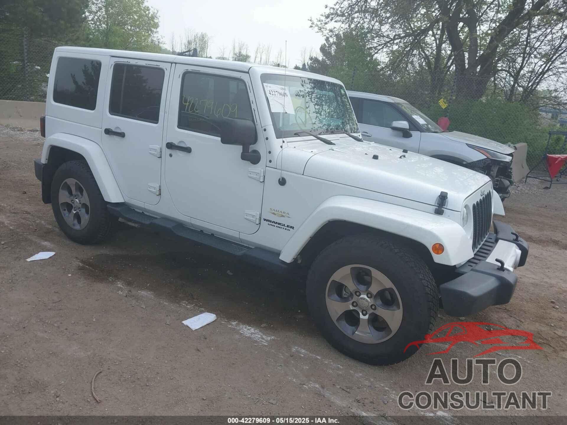 JEEP WRANGLER UNLIMITED 2015 - 1C4BJWEG9FL610985