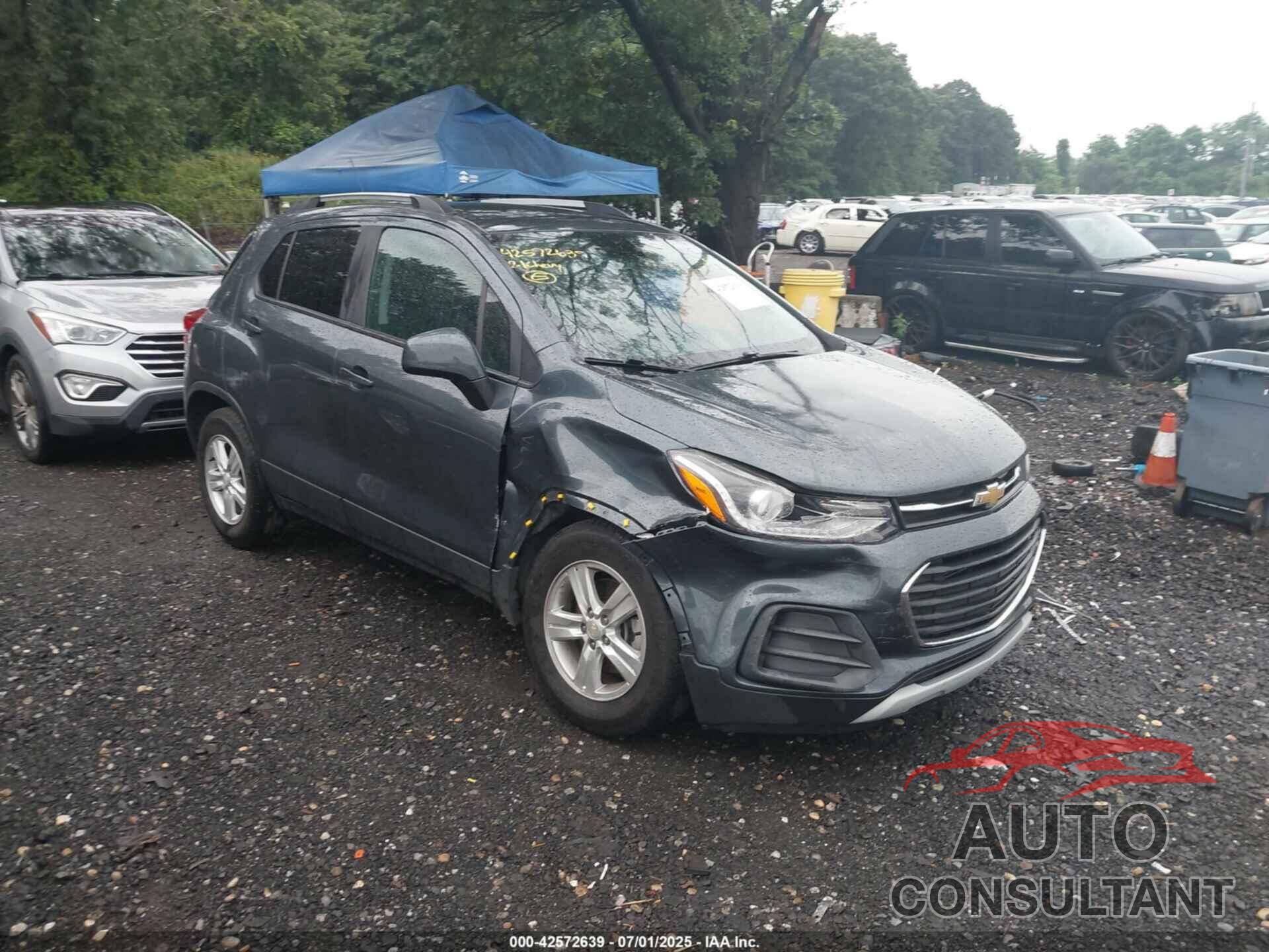 CHEVROLET TRAX 2021 - KL7CJLSM1MB363555