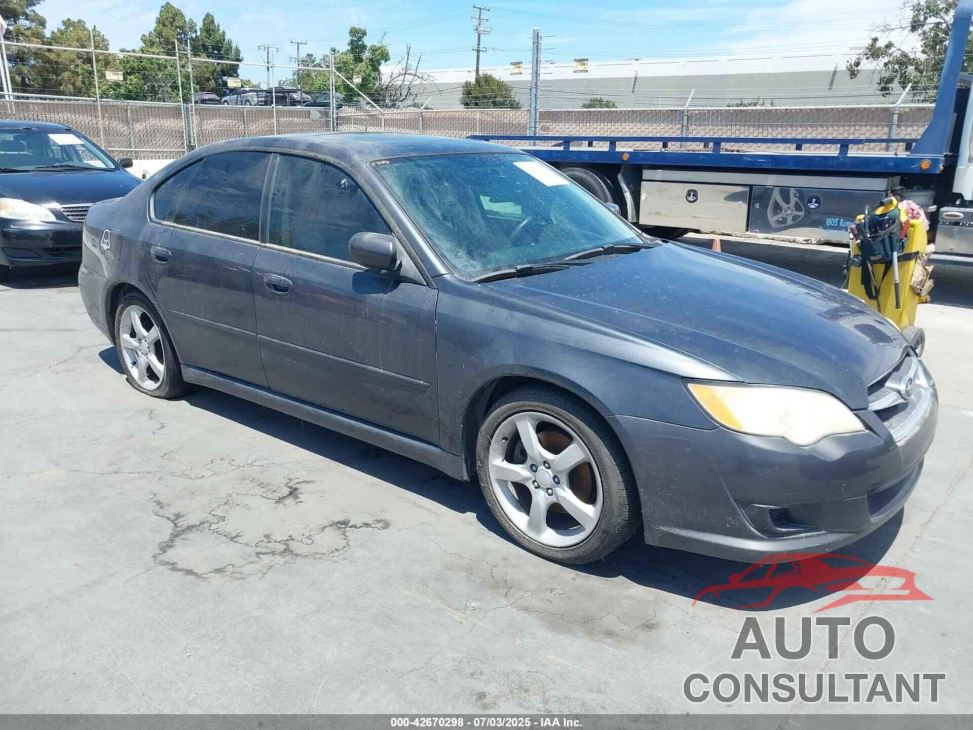 SUBARU LEGACY 2009 - 4S3BL616897233490