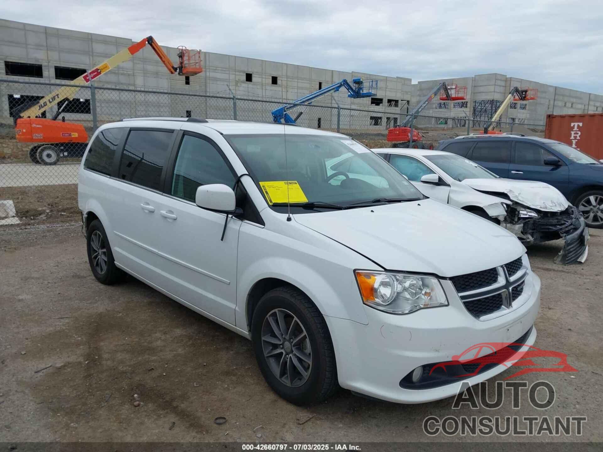 DODGE GRAND CARAVAN 2017 - 2C4RDGCG0HR733597