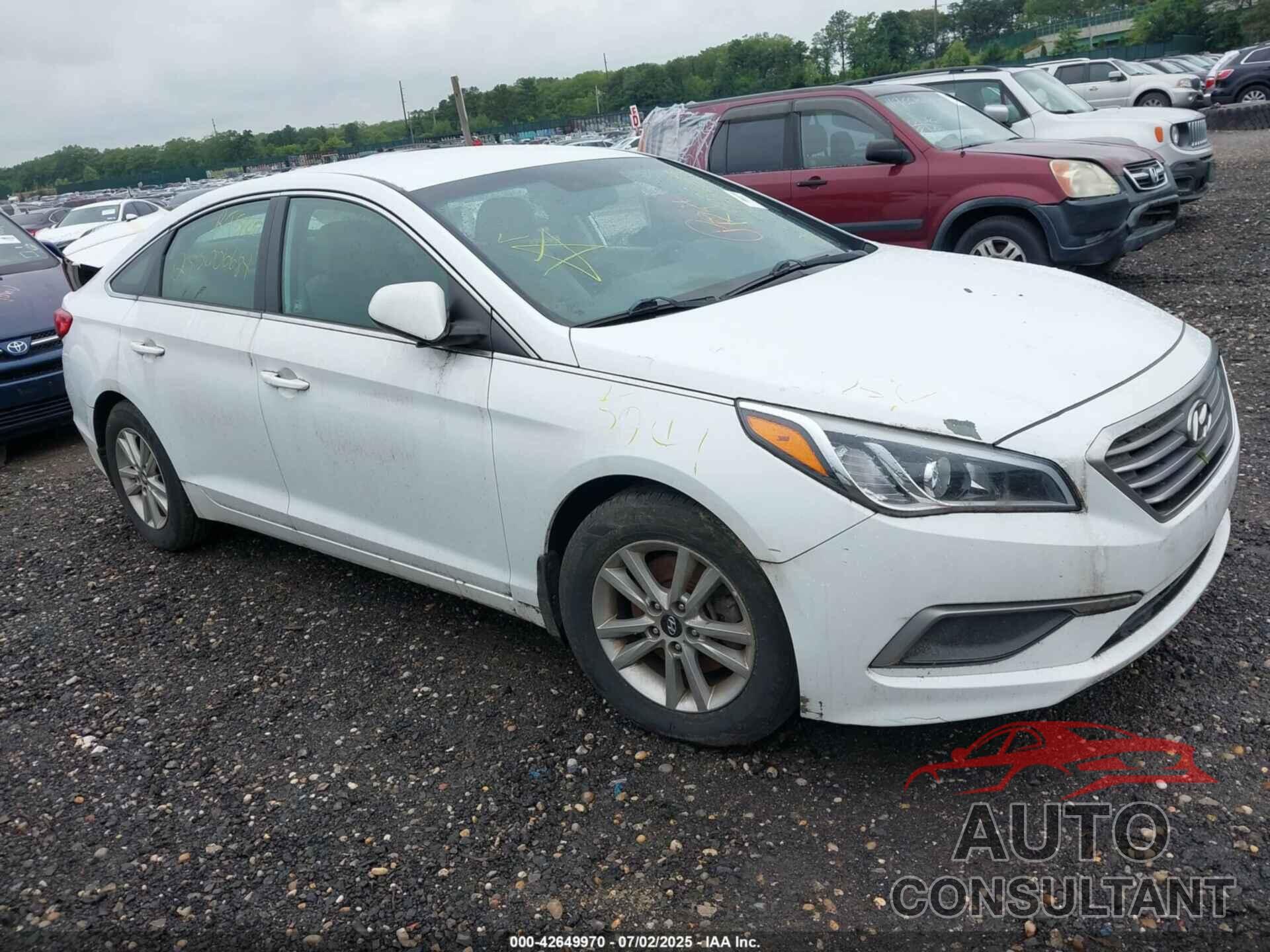 HYUNDAI SONATA 2016 - 5NPE24AF2GH297070