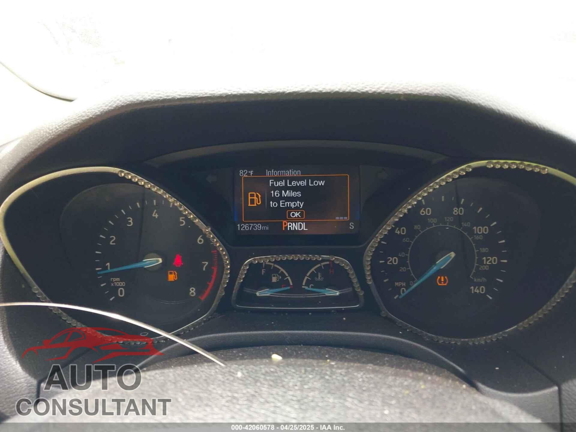FORD FOCUS 2016 - 1FADP3F28GL314033