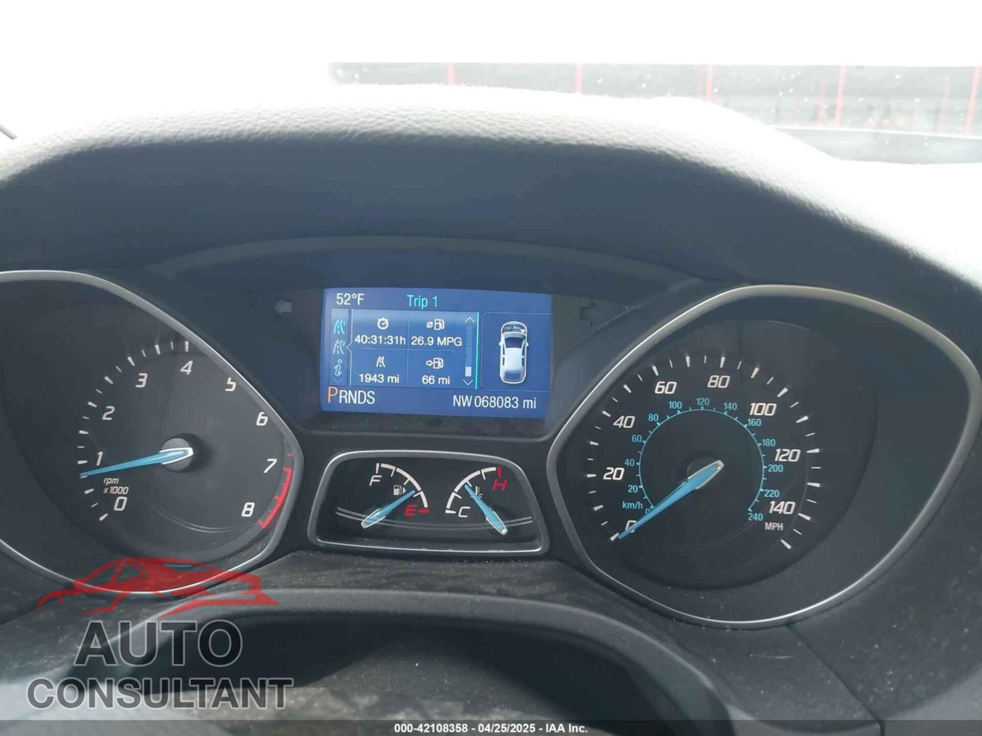 FORD FOCUS 2014 - 1FADP3F20EL194533