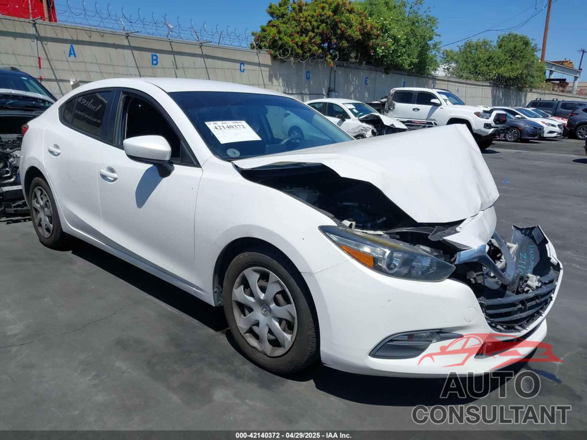 MAZDA MAZDA3 4-DOOR 2017 - 3MZBN1U71HM107054