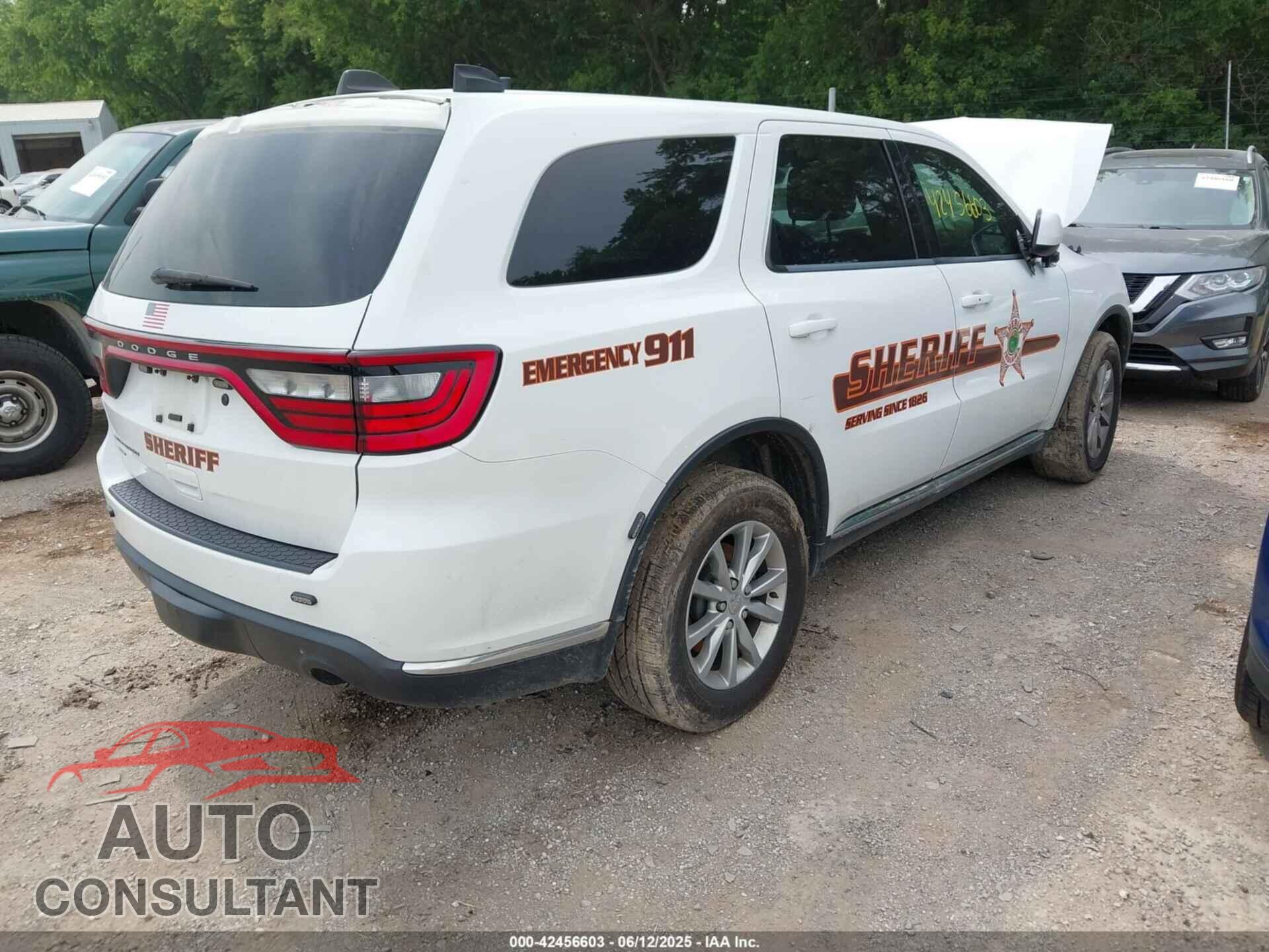 DODGE DURANGO 2017 - 1C4RDJFGXHC741255