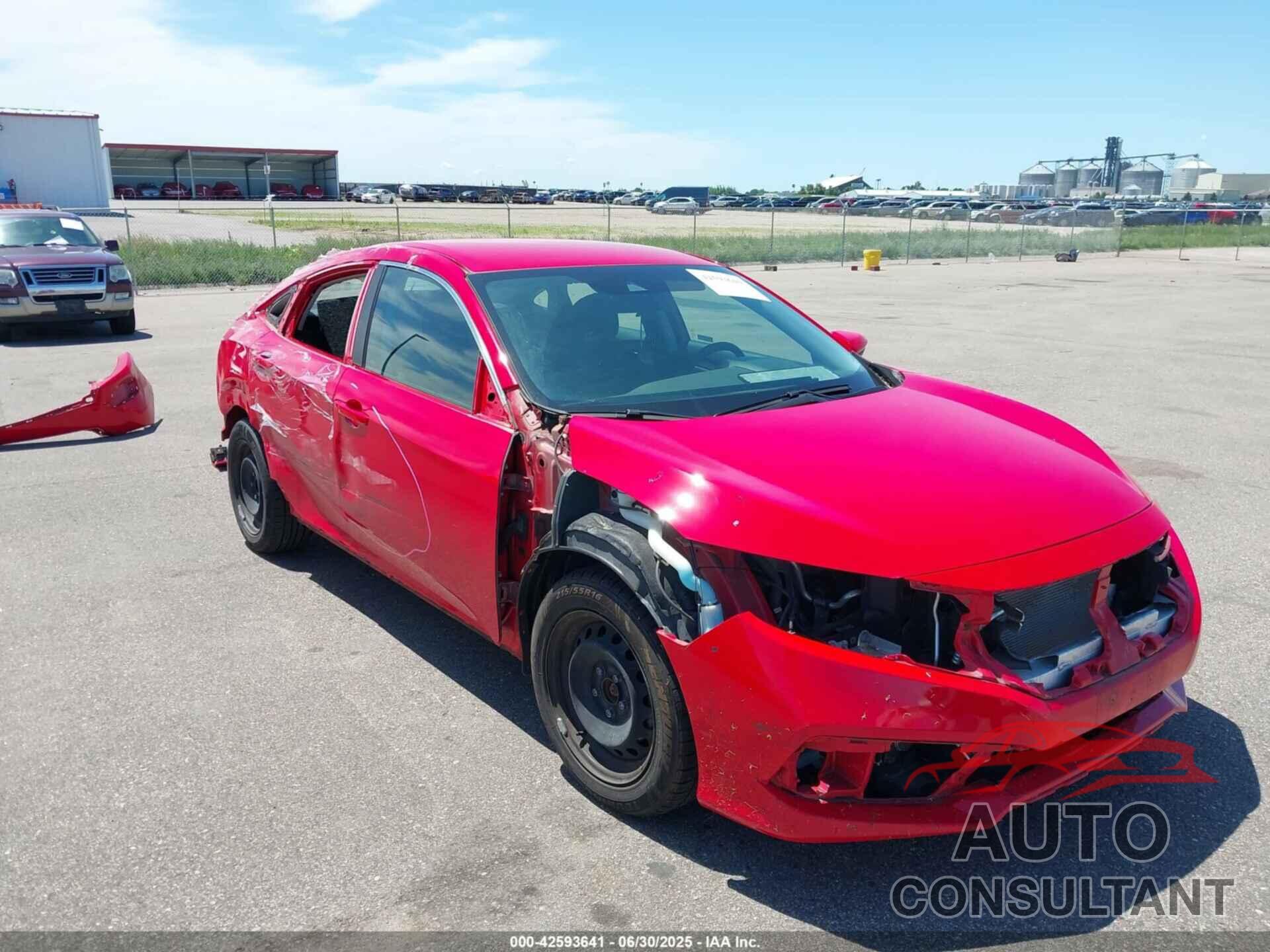 HONDA CIVIC 2019 - 2HGFC2F62KH593580