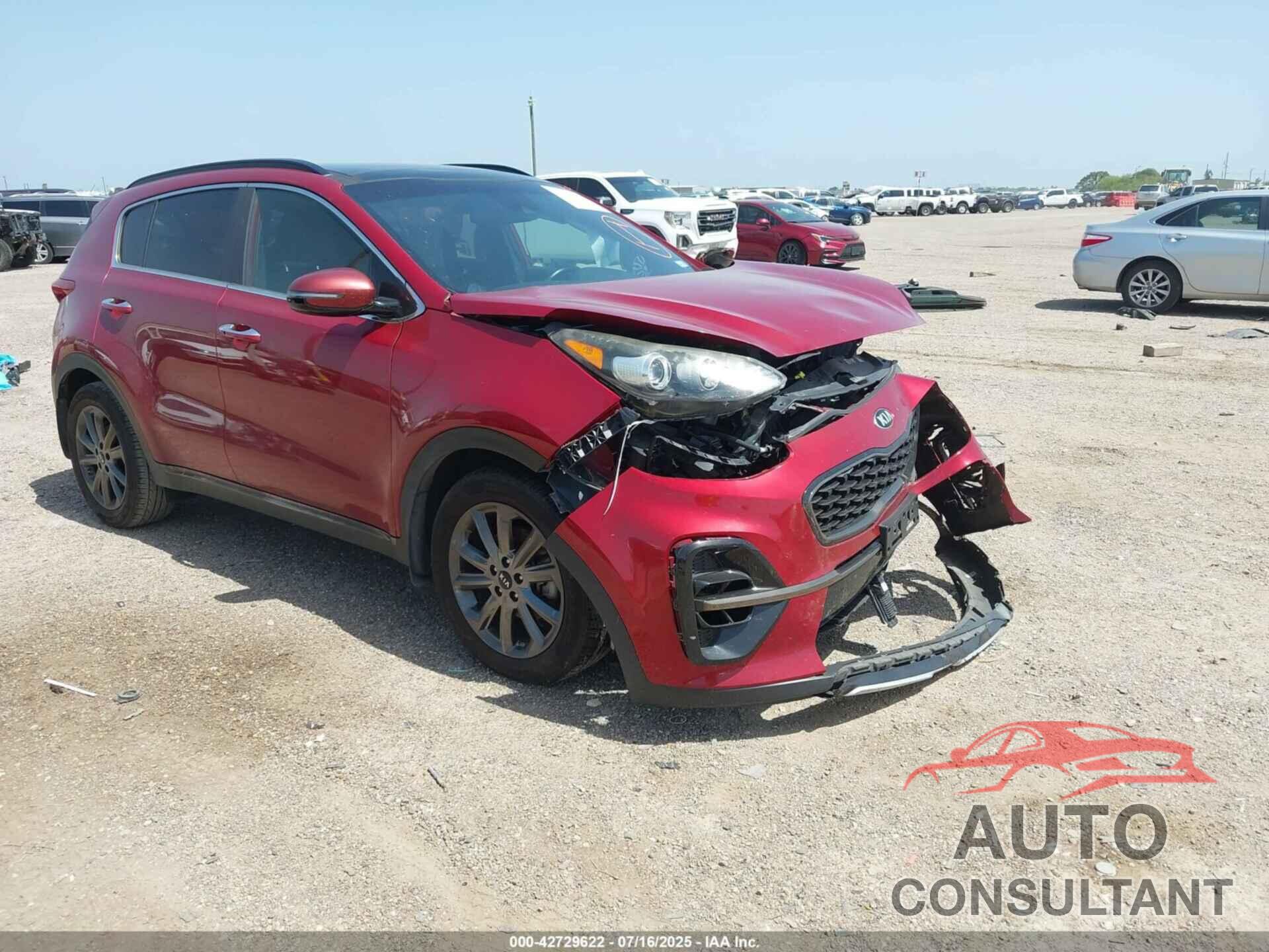 KIA SPORTAGE 2020 - KNDP63AC0L7686589