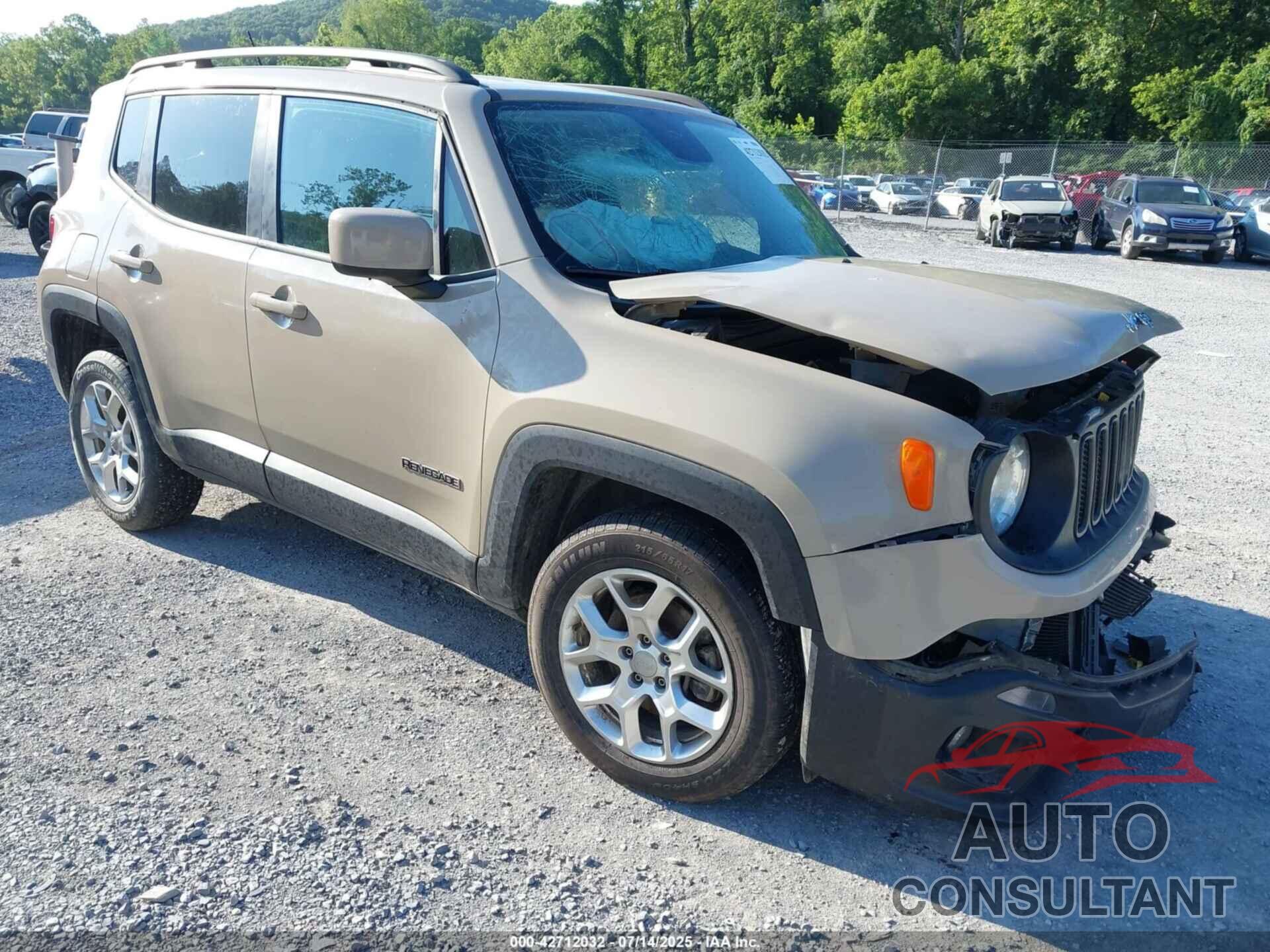 JEEP RENEGADE 2015 - ZACCJBBT7FPB48078
