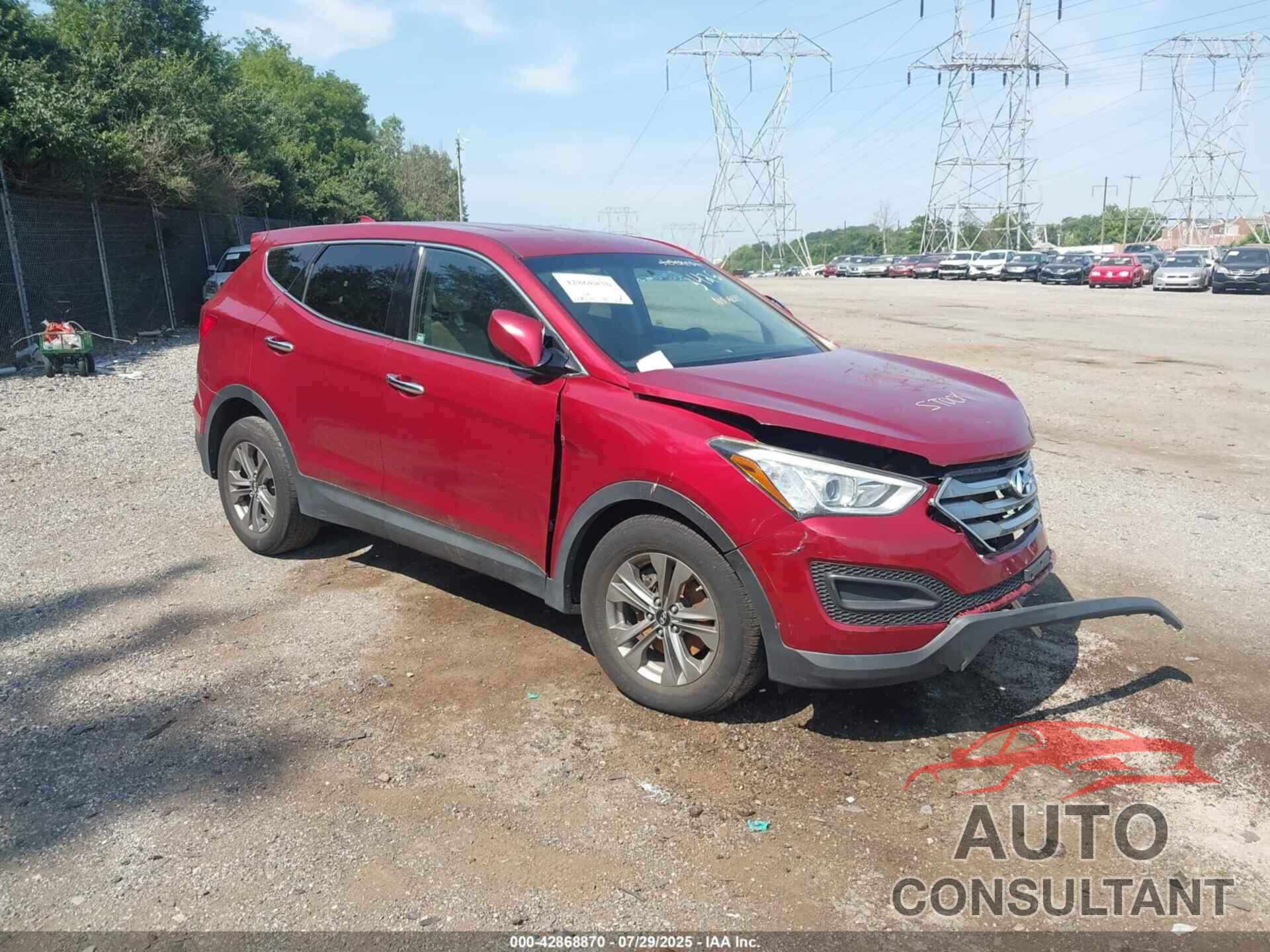 HYUNDAI SANTA FE SPORT 2016 - 5XYZT3LB2GG363031