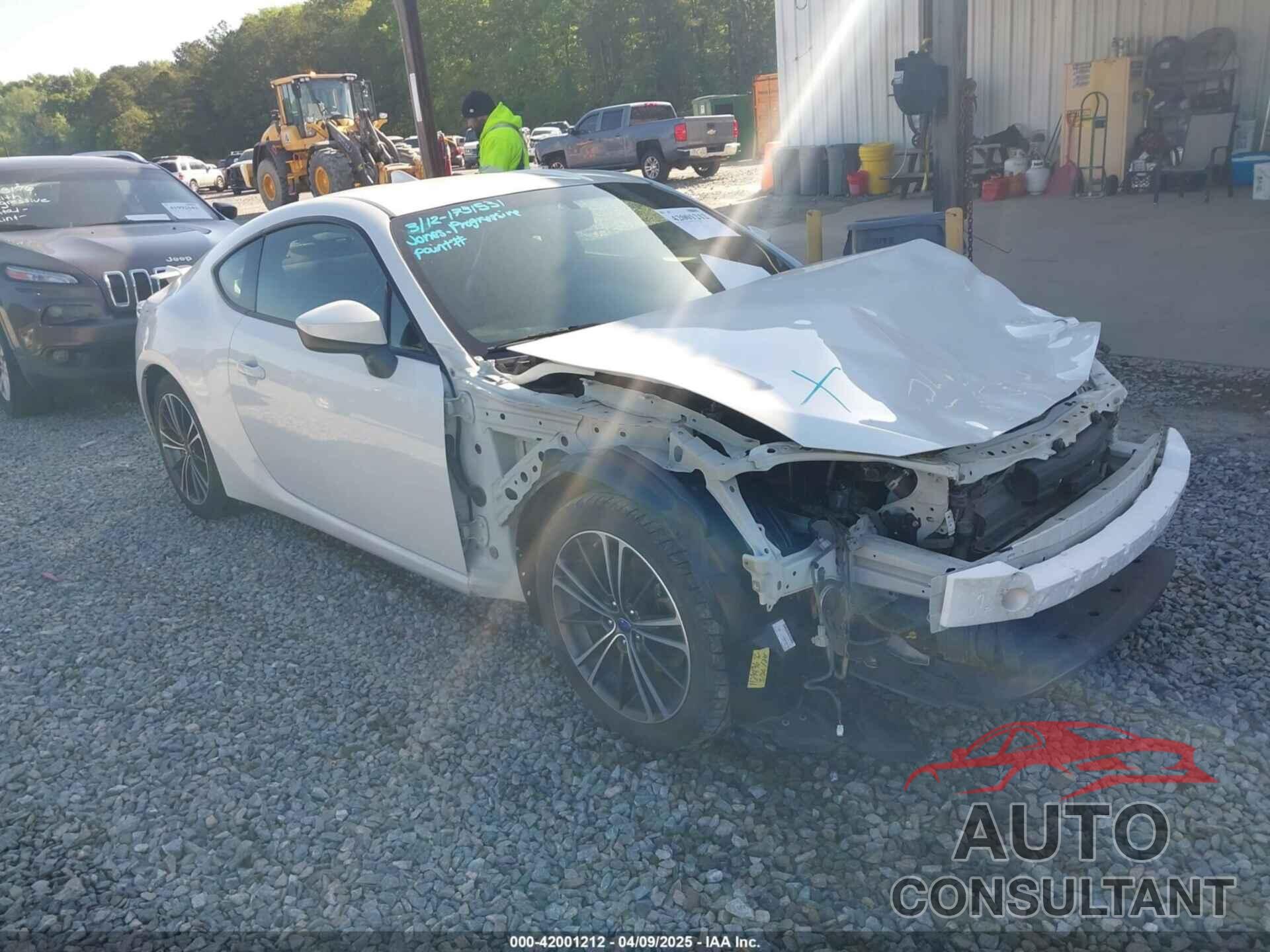 SUBARU BRZ 2015 - JF1ZCAC16F9603599