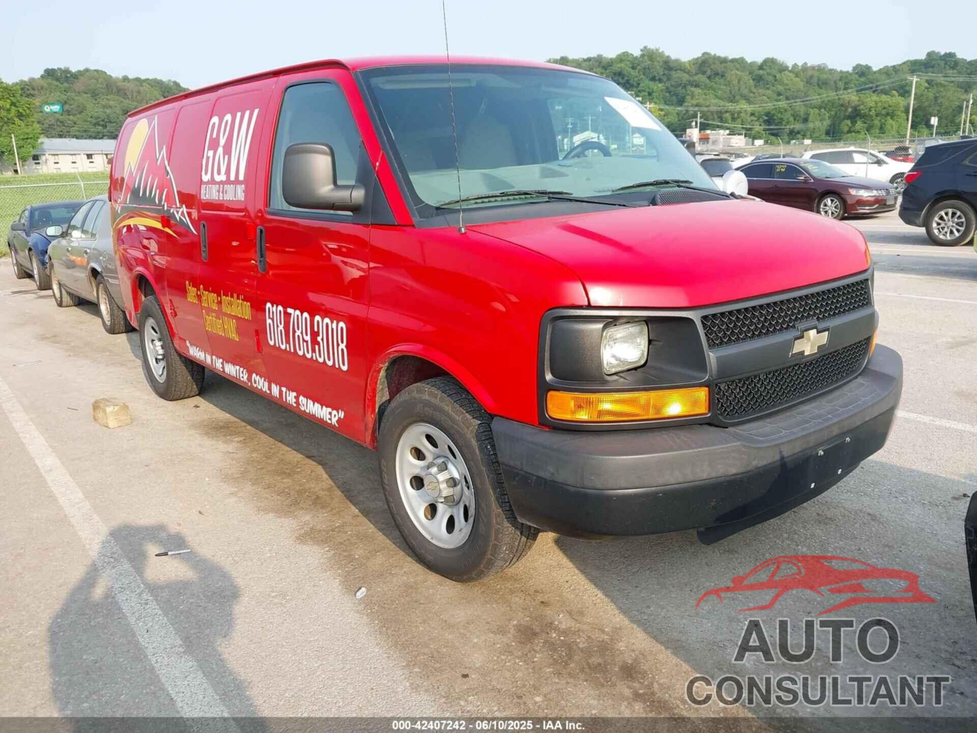 CHEVROLET EXPRESS 1500 2014 - 1GCSGAFX3E1156517