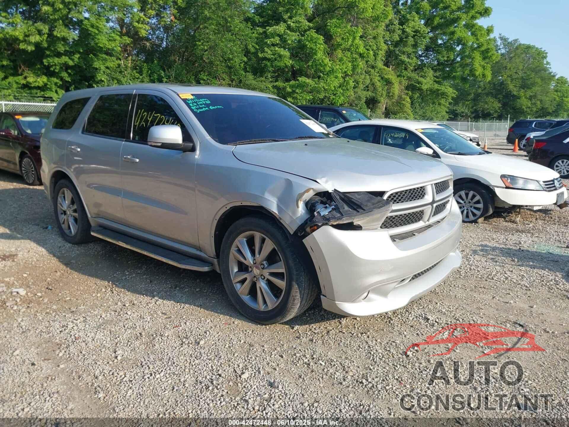 DODGE DURANGO 2012 - 1C4SDJCT3CC308629