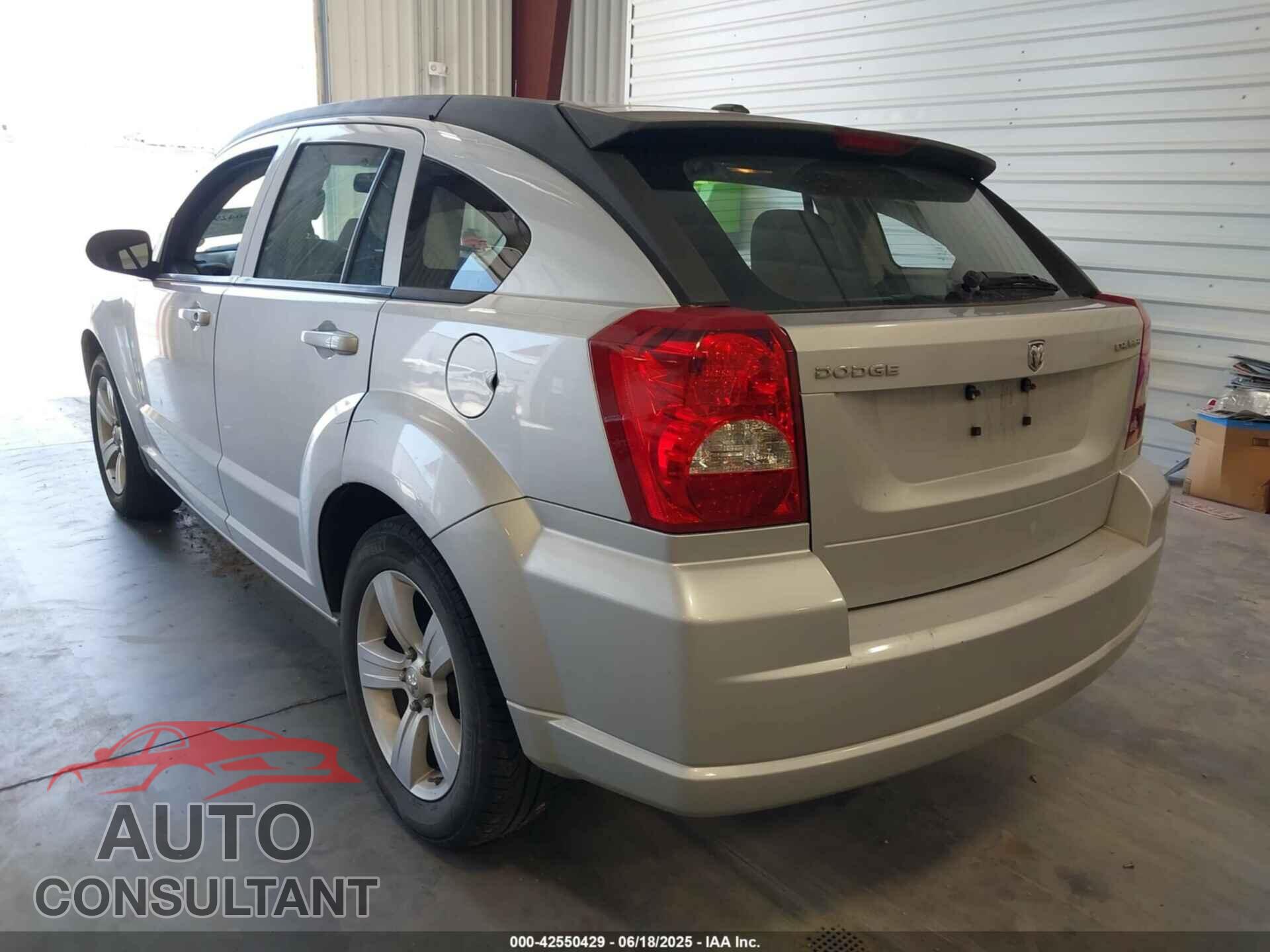 DODGE CALIBER 2012 - 1C3CDWDA5CD500843